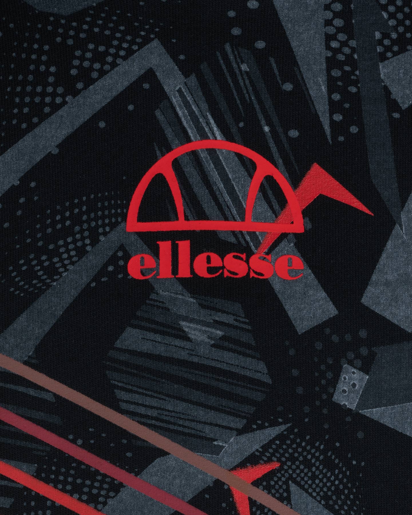 Tuta tennis ELLESSE ATP ALL OVER JR - Nero - 2 | Cisalfa Sport