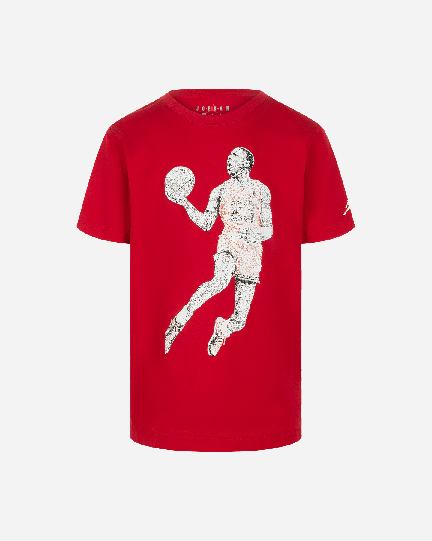 T-shirt NIKE JORDAN DOTS GYM JR - Rosso - 0 | Cisalfa Sport