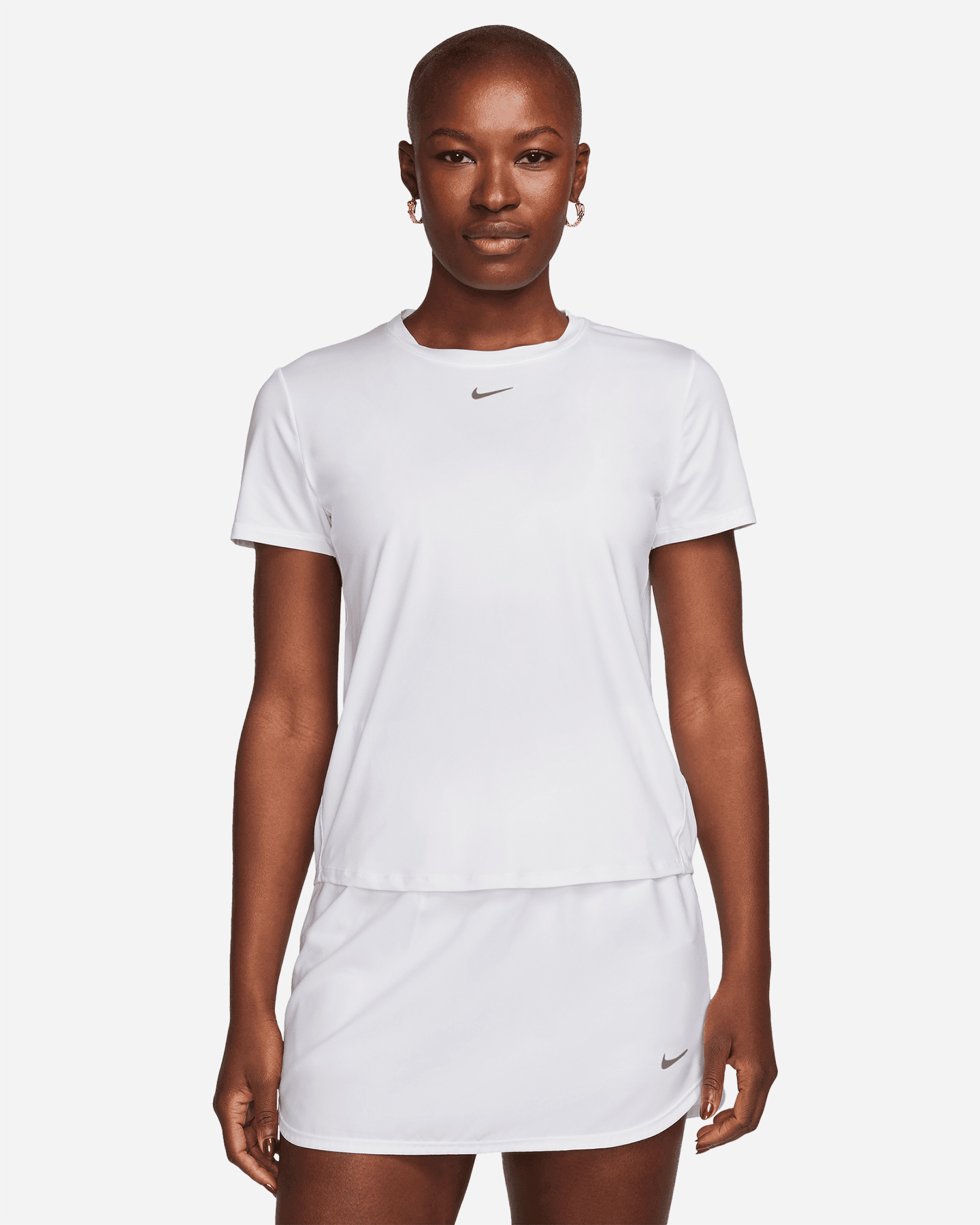 T-shirt training NIKE SMALL LOGO W - Bianco - 0 | Cisalfa Sport