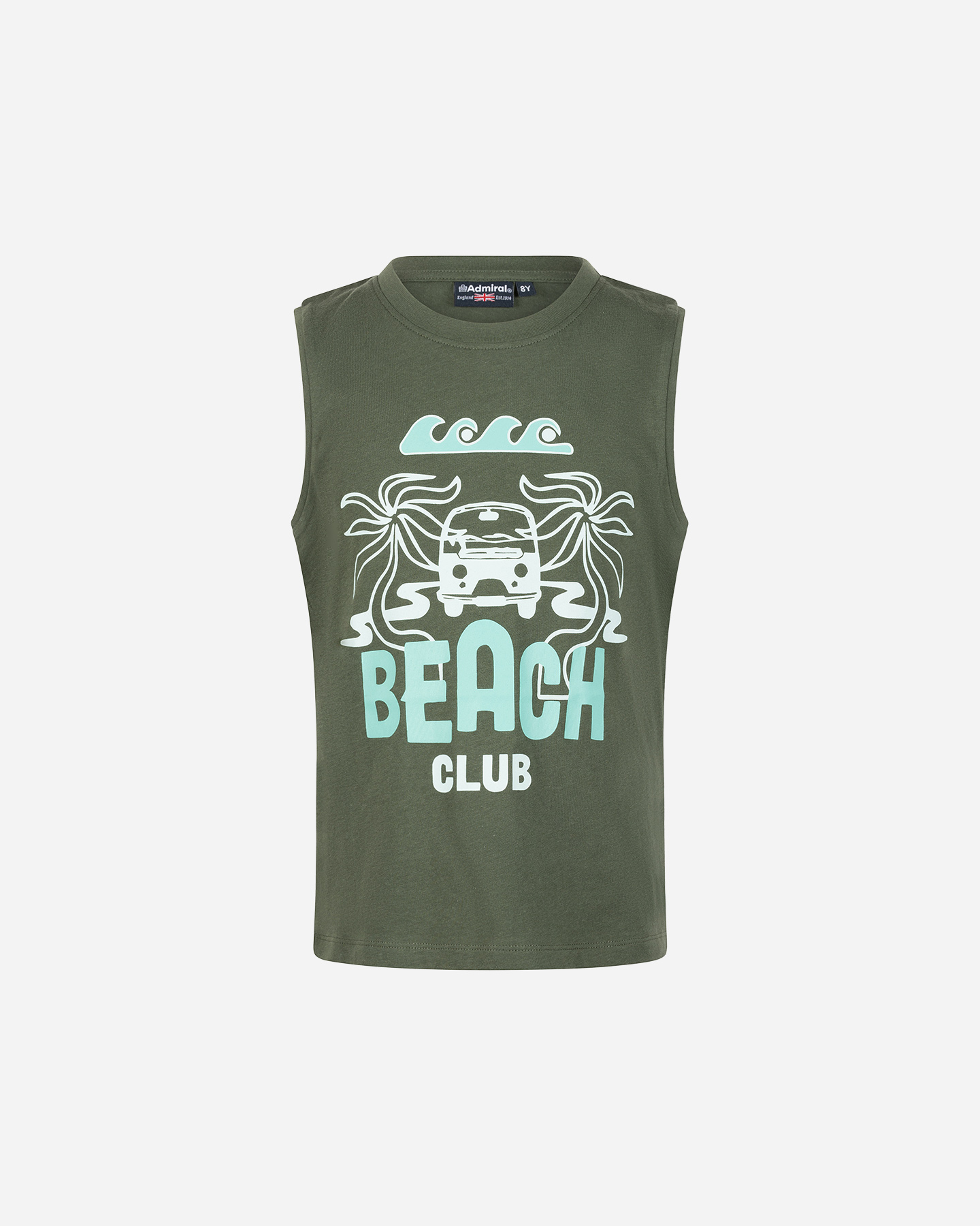 T-shirt ADMIRAL RAINBOW JR - Verde - 0 | Cisalfa Sport