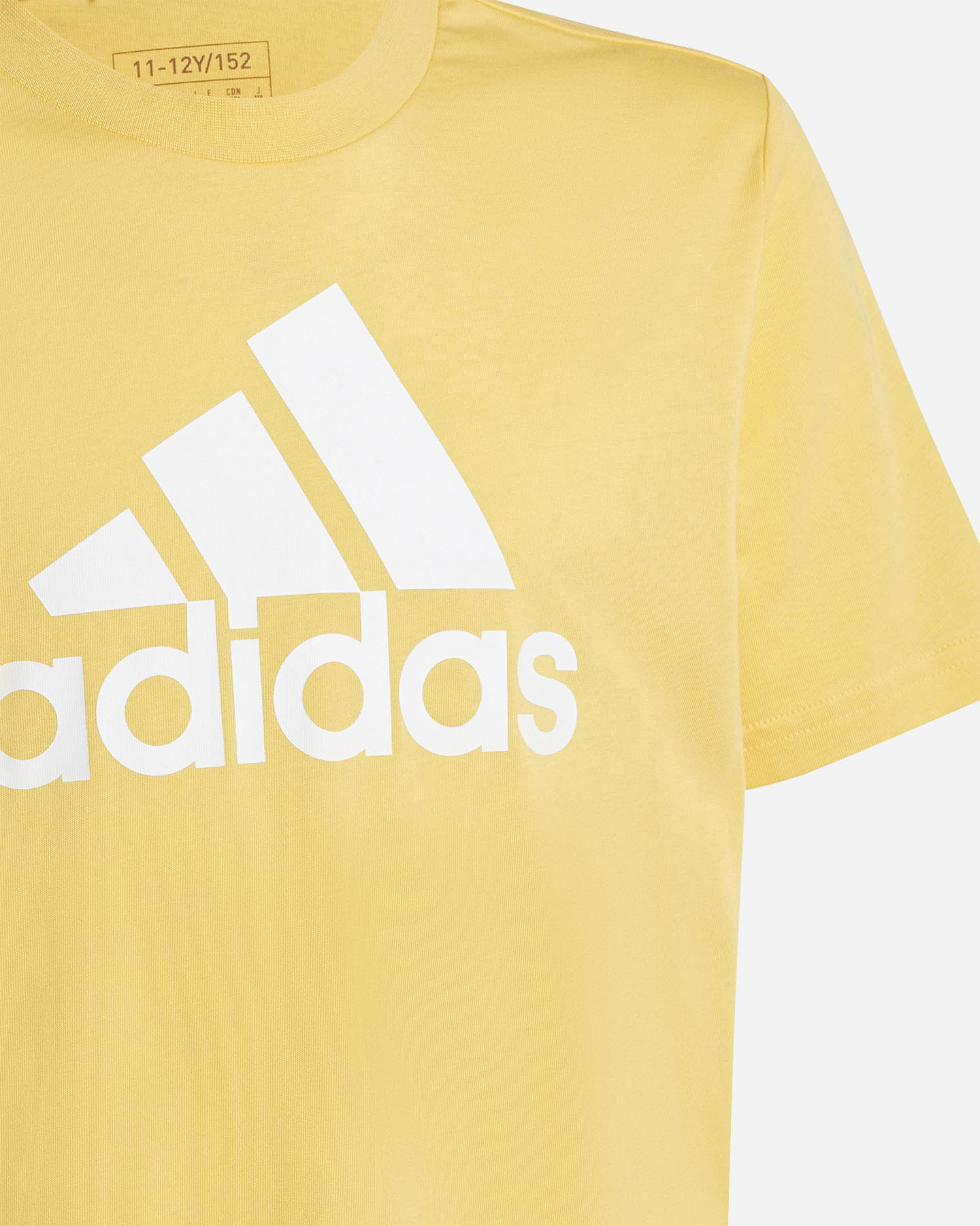 T-shirt ADIDAS BOY BIG LOGO JR - Giallo - 2 | Cisalfa Sport
