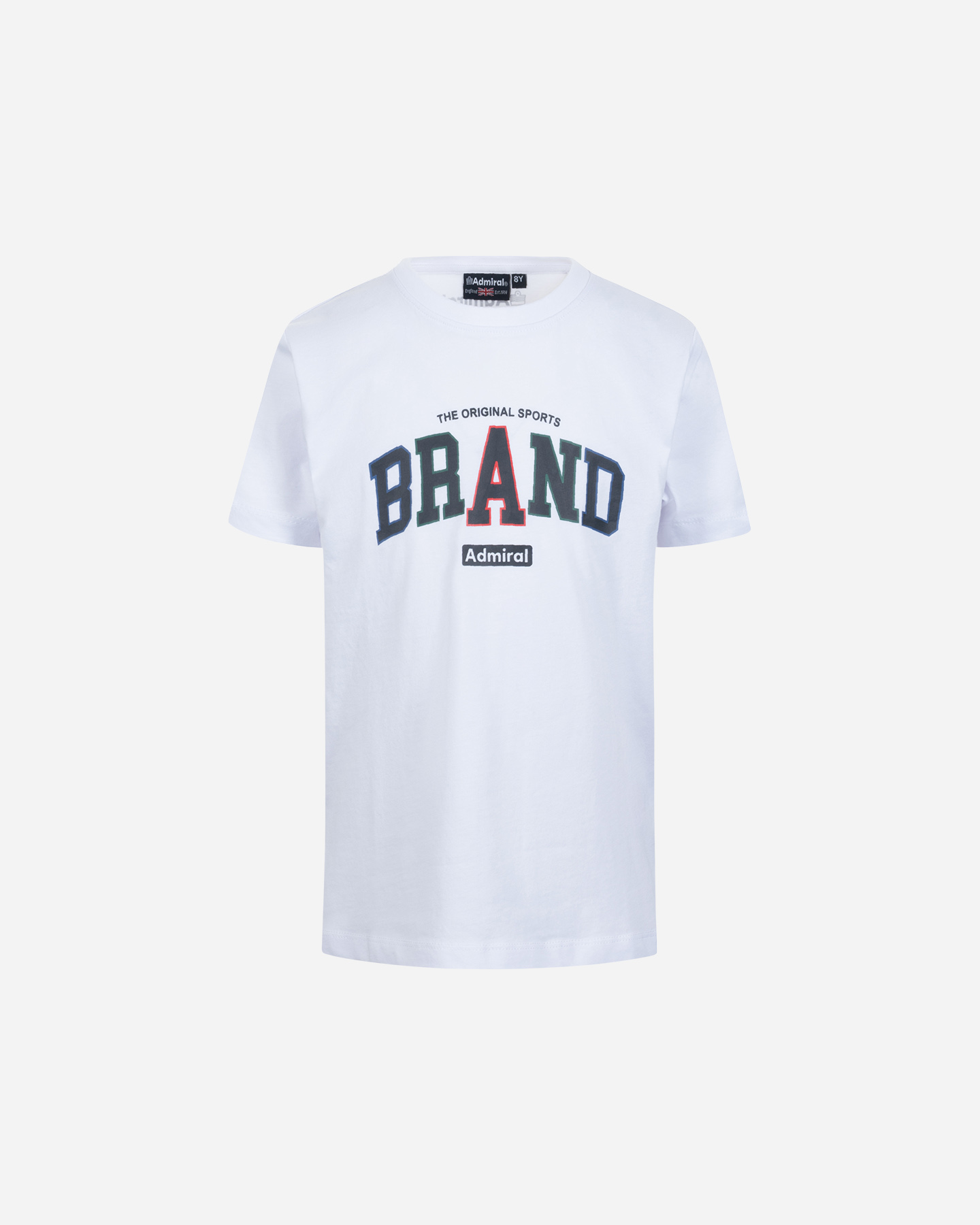 T-shirt ADMIRAL BASIC SPORT JR - Bianco - 0 | Cisalfa Sport