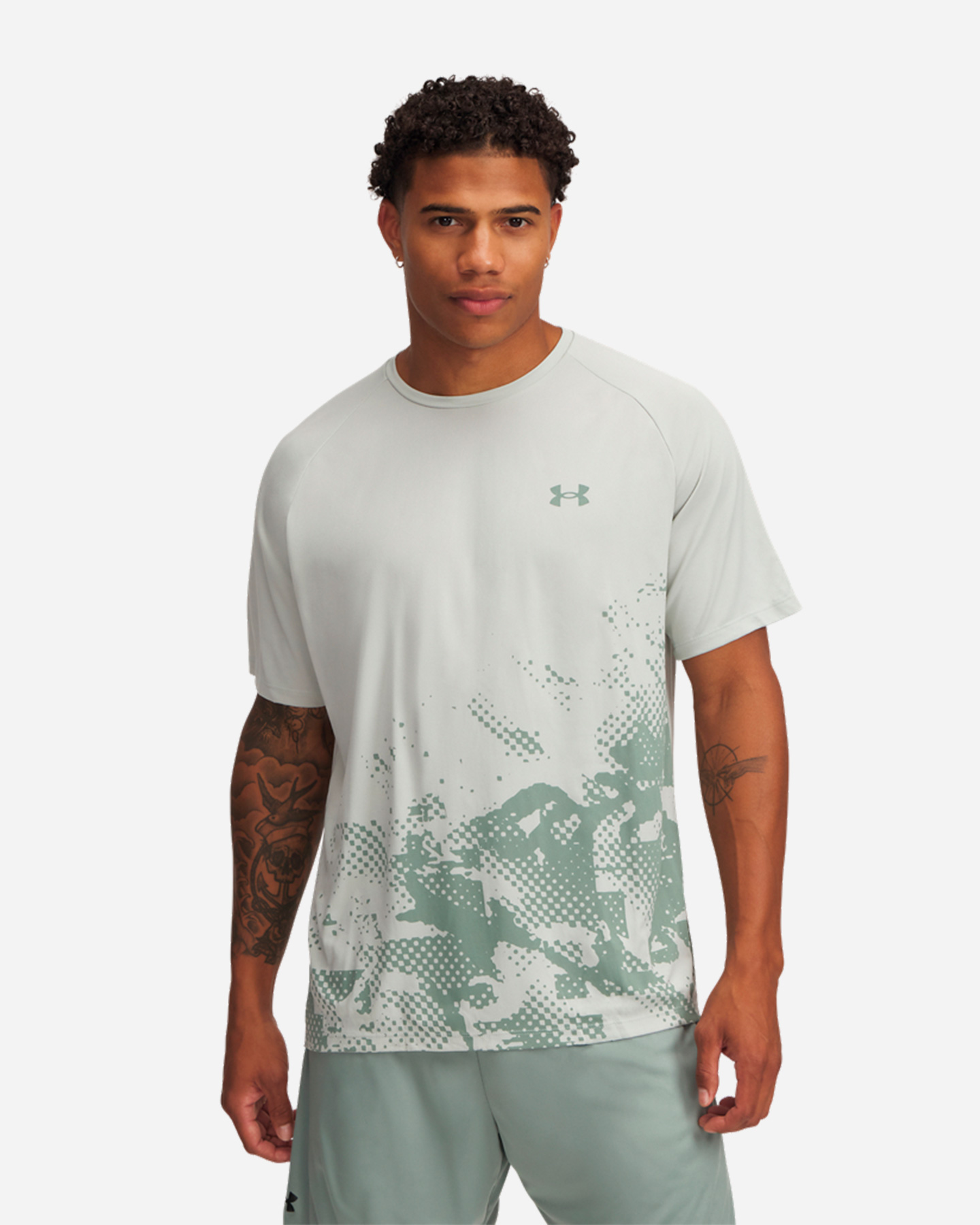 Image of Under Armour Tech Fade M - T-shirt Training - Uomo018