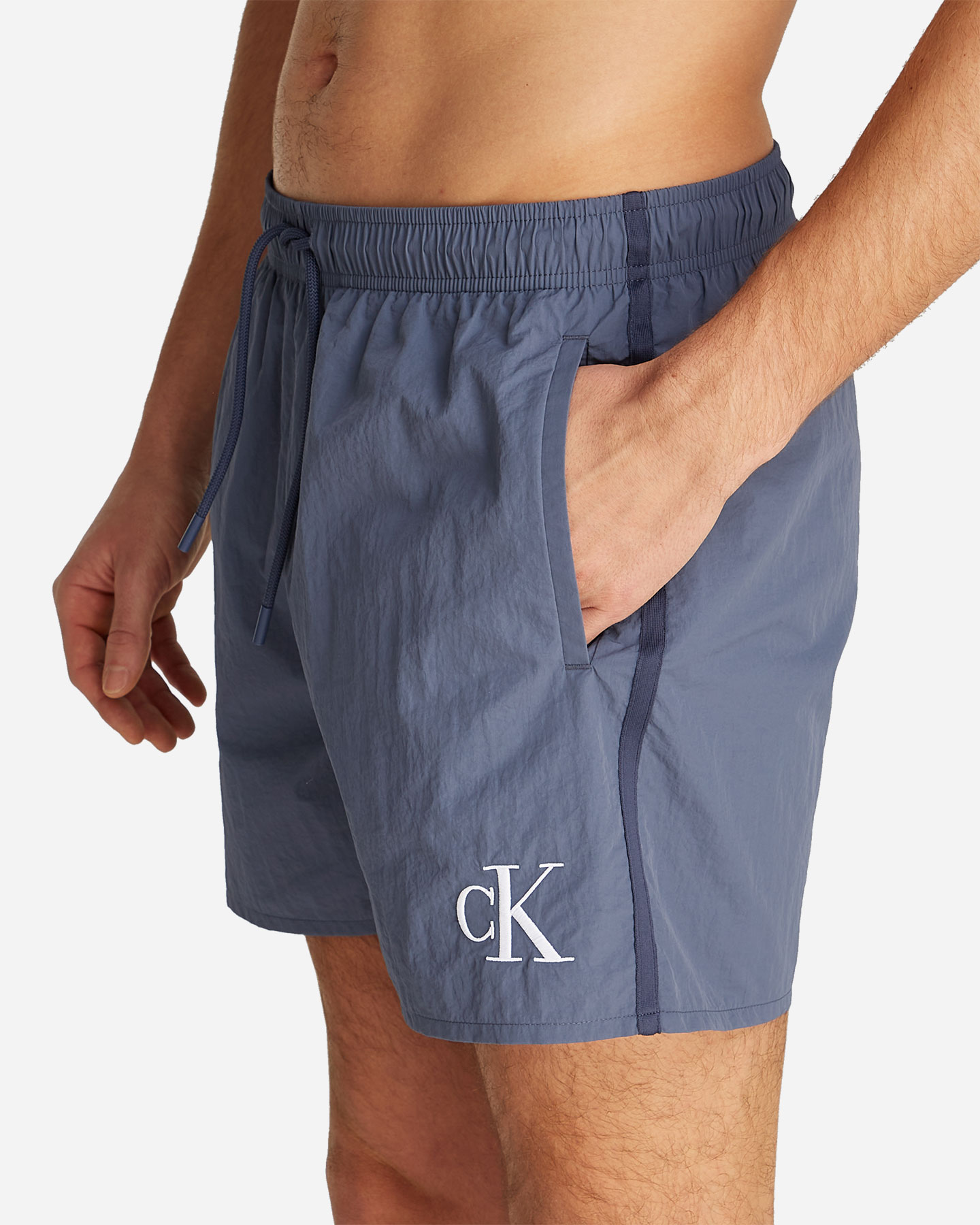 Boxer mare CALVIN KLEIN JEANS BOXER BANDE M - Grigio - 4 | Cisalfa Sport