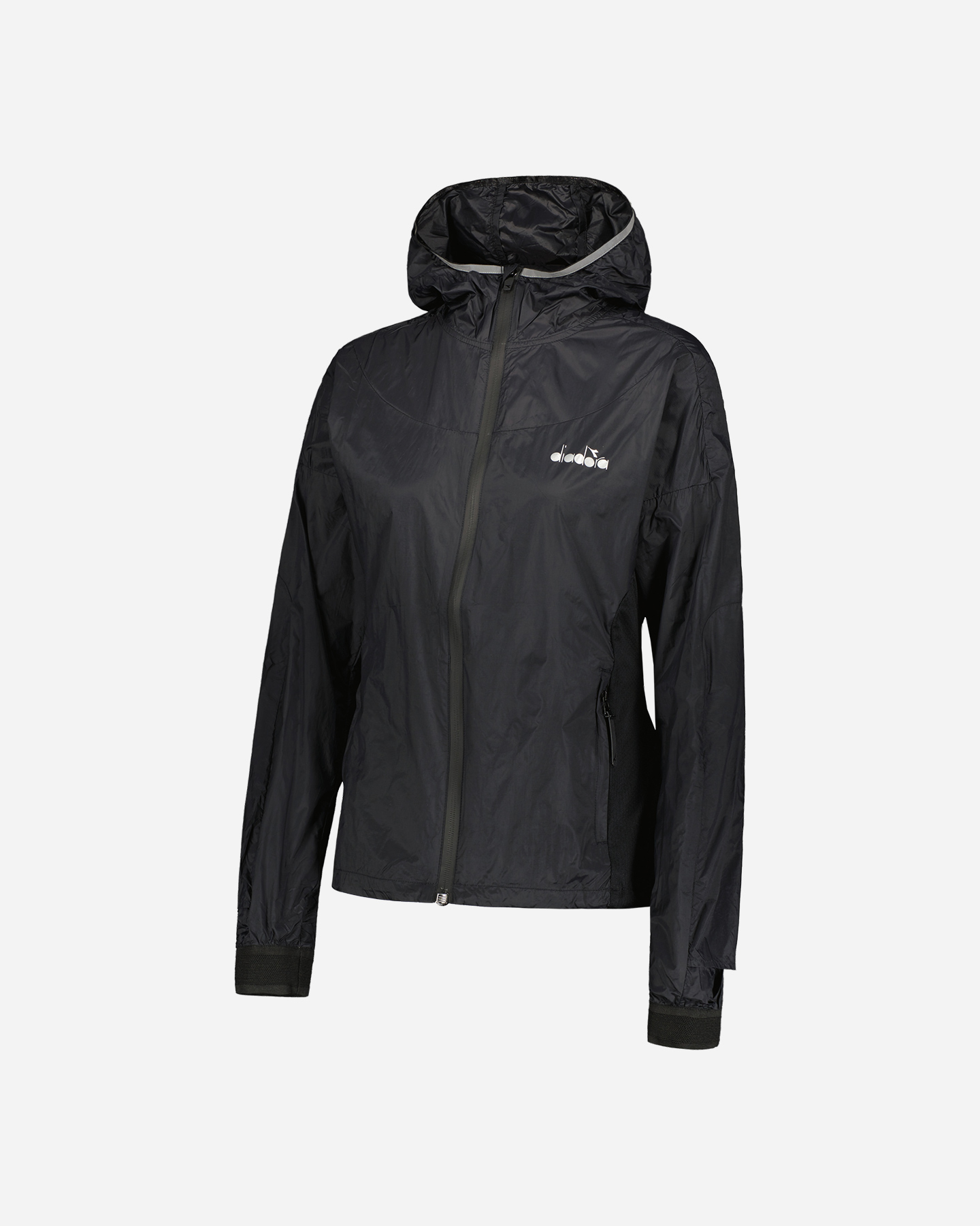 Giacca running DIADORA BE ONE W - Nero - 0 | Cisalfa Sport