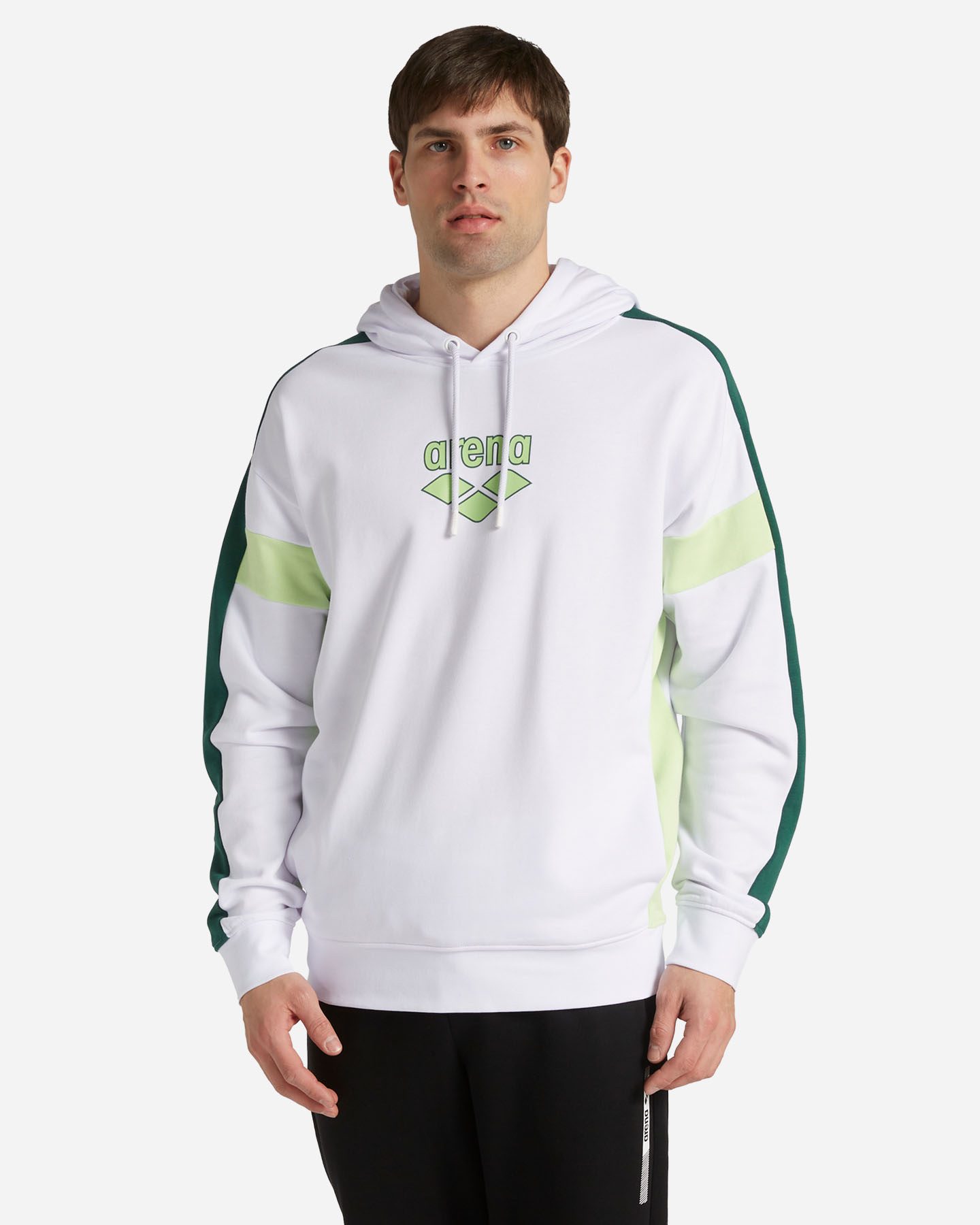 Felpa ARENA ATHLETICS M - Bianco - 0 | Cisalfa Sport
