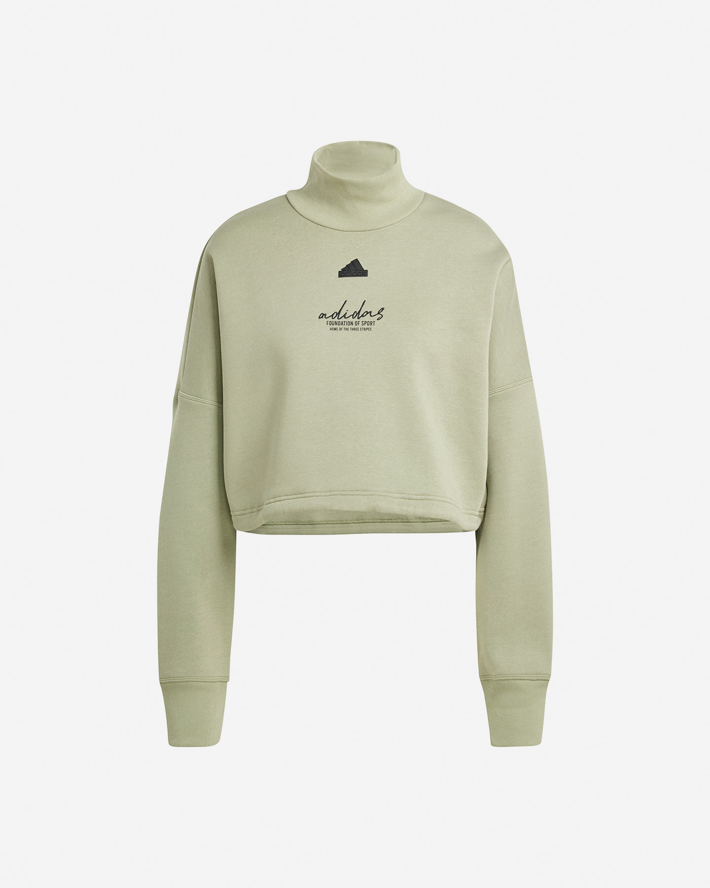Felpa ADIDAS BRAND LOVE W - Verde - 0 | Cisalfa Sport