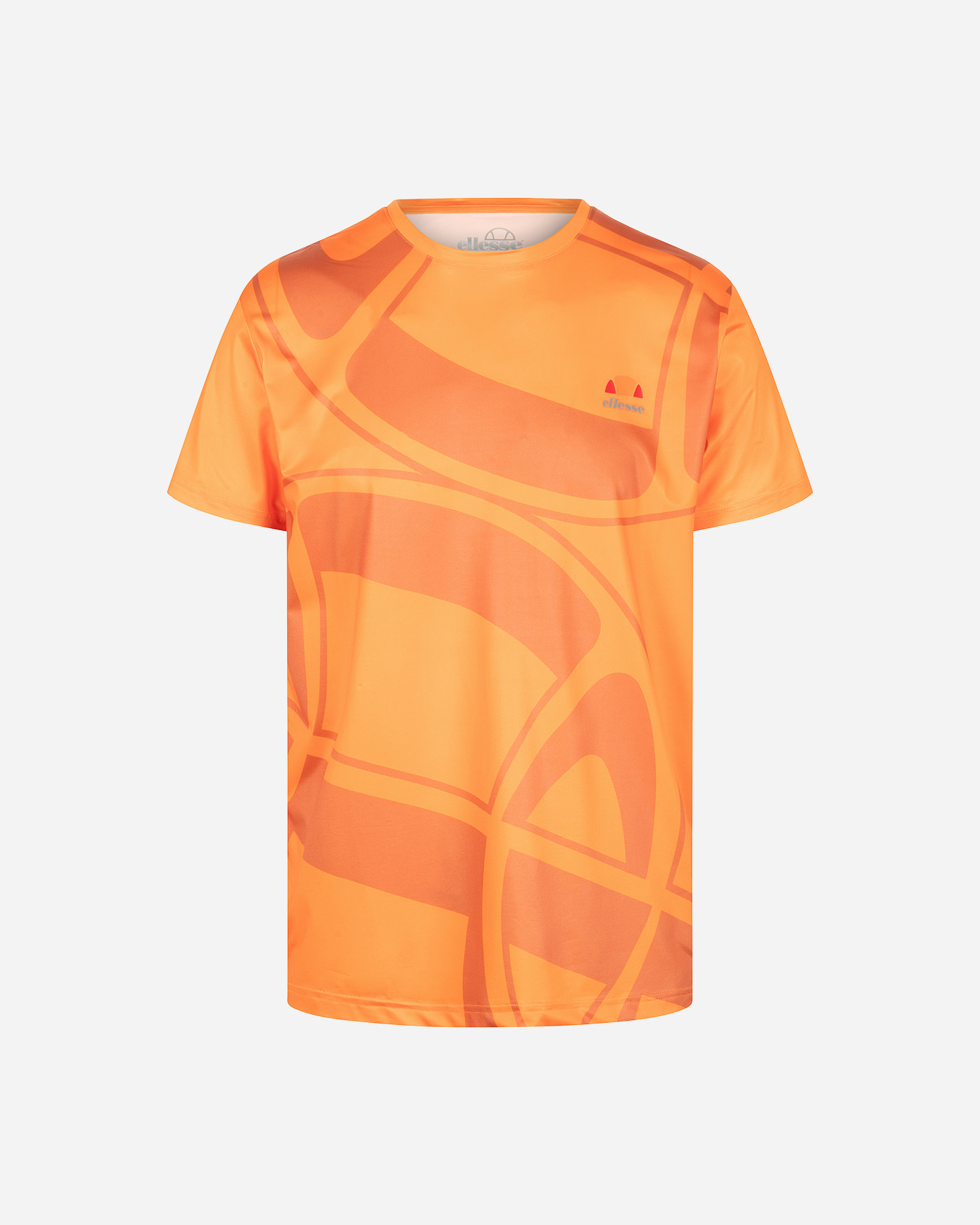 T-shirt tennis ELLESSE CHAIN LOGO M - Arancione - 5 | Cisalfa Sport
