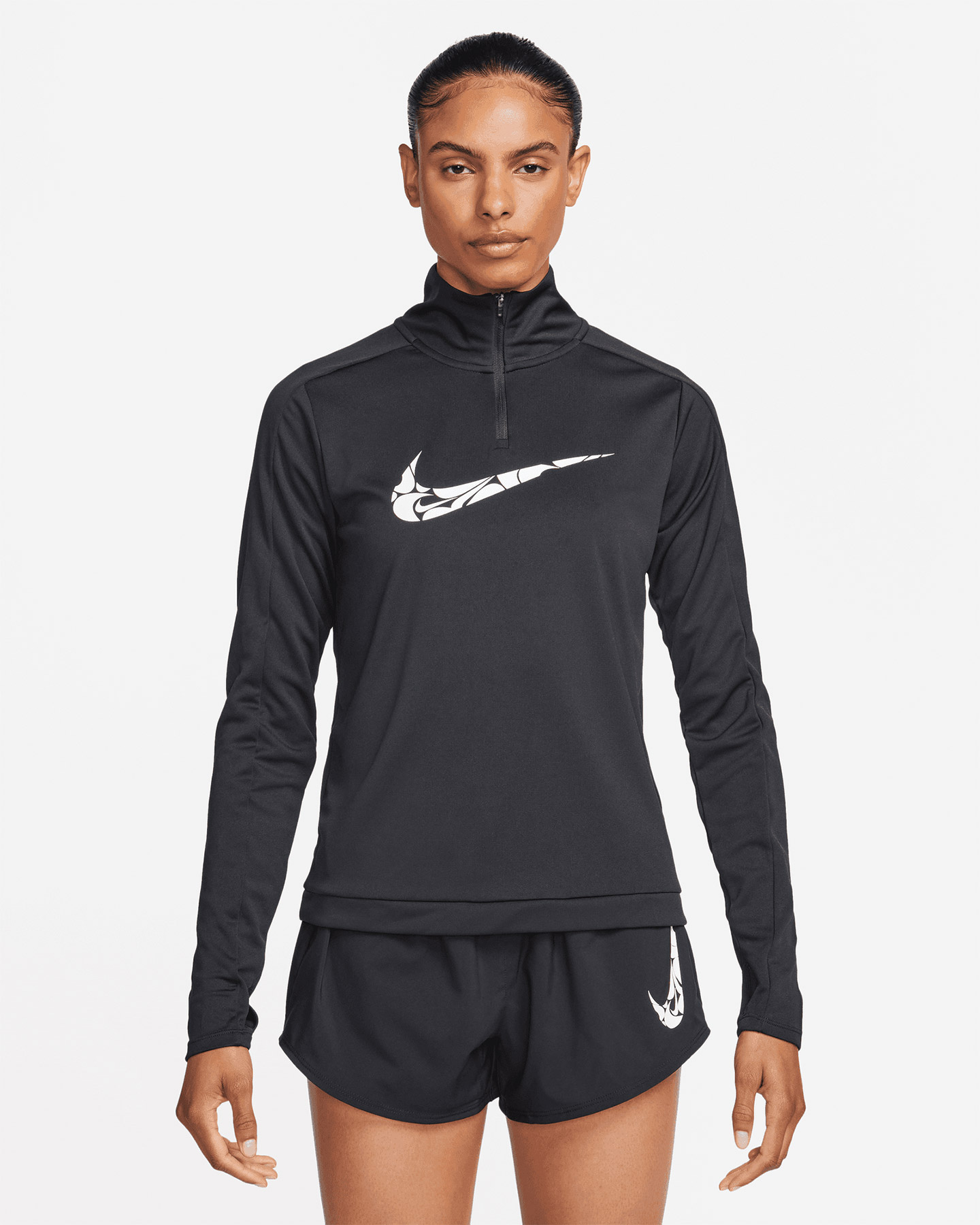 Maglia running NIKE SWOOSH W - 0 | Cisalfa Sport