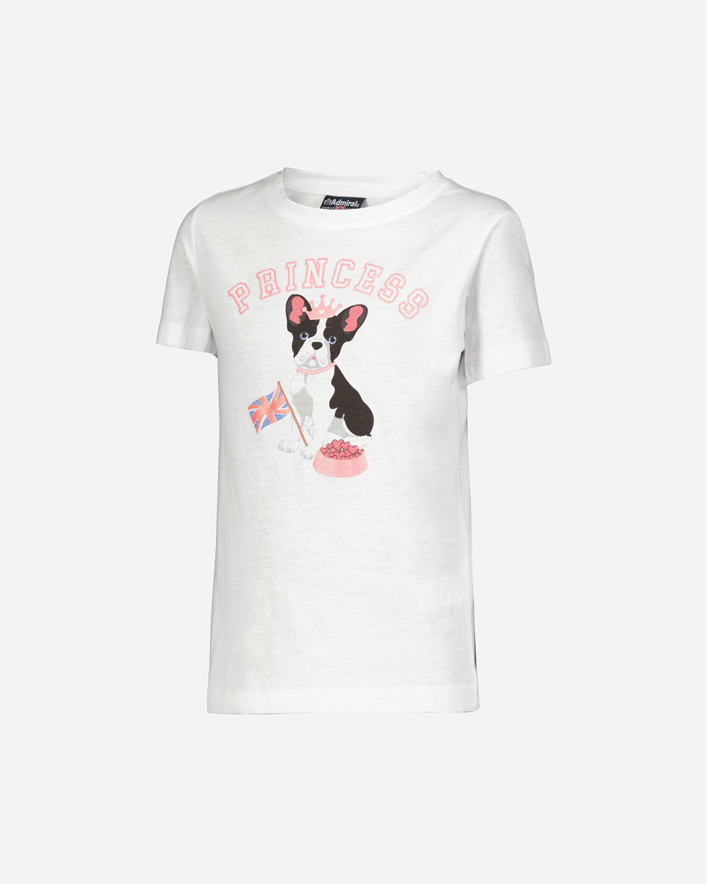 T-shirt ADMIRAL LIFESTYLE JR - Bianco - 0 | Cisalfa Sport