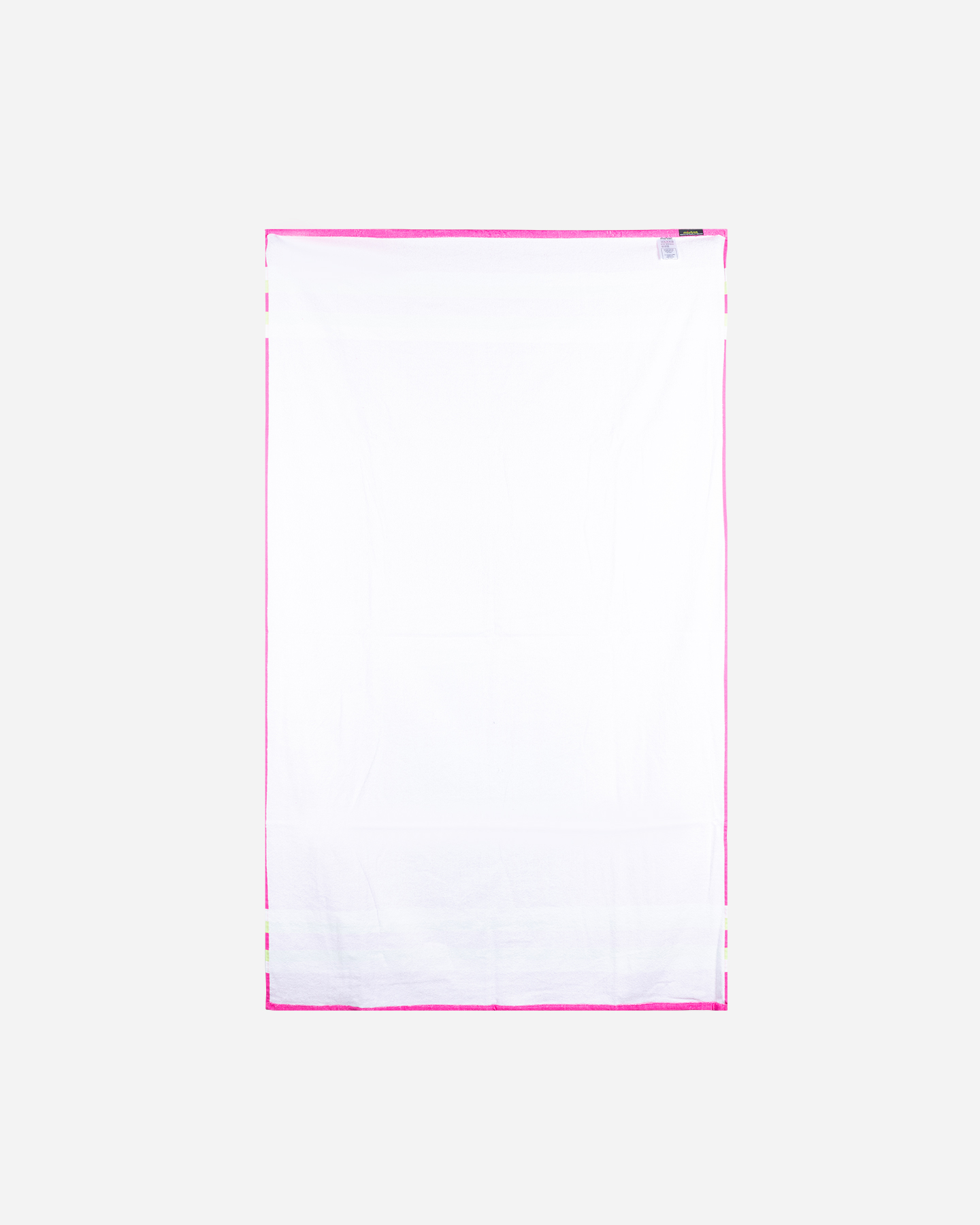 Telo mare MISTRAL SPONGE LOGO - Fucsia - 1 | Cisalfa Sport