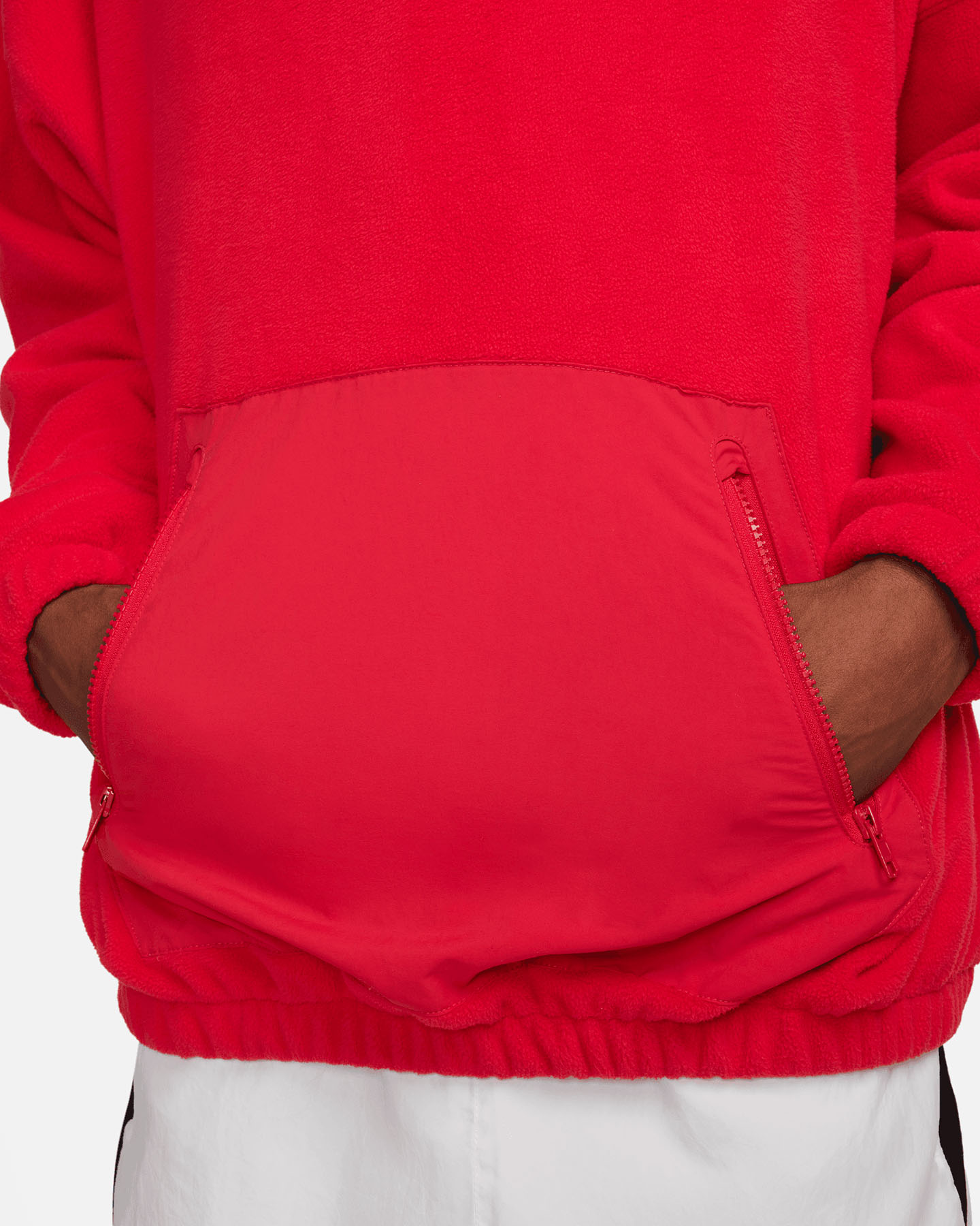 Felpa NIKE CLUB FLEECE M - Rosso - 4 | Cisalfa Sport