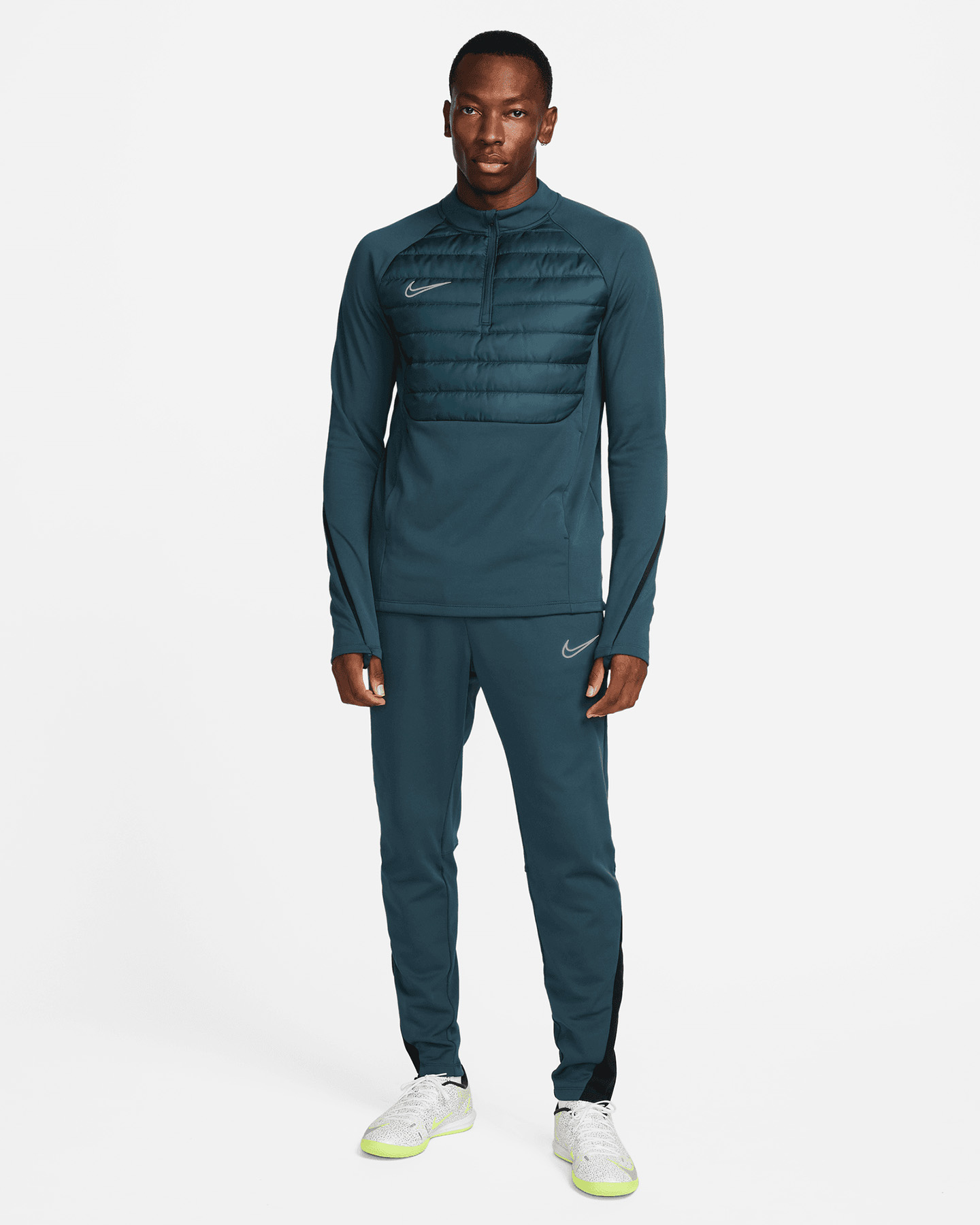 Maglia calcio NIKE THERMA FIT ACADEMY SOCCER M - Verde - 5 | Cisalfa Sport