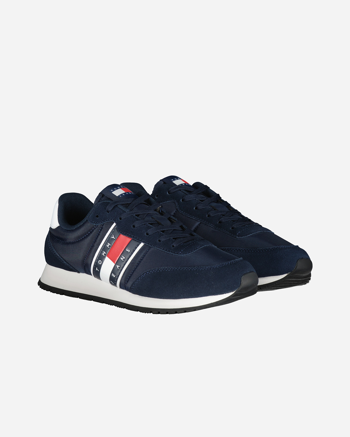Scarpe sneakers TOMMY HILFIGER RUNNER CASUAL ESSENTIAL M - Blu - 1 | Cisalfa Sport