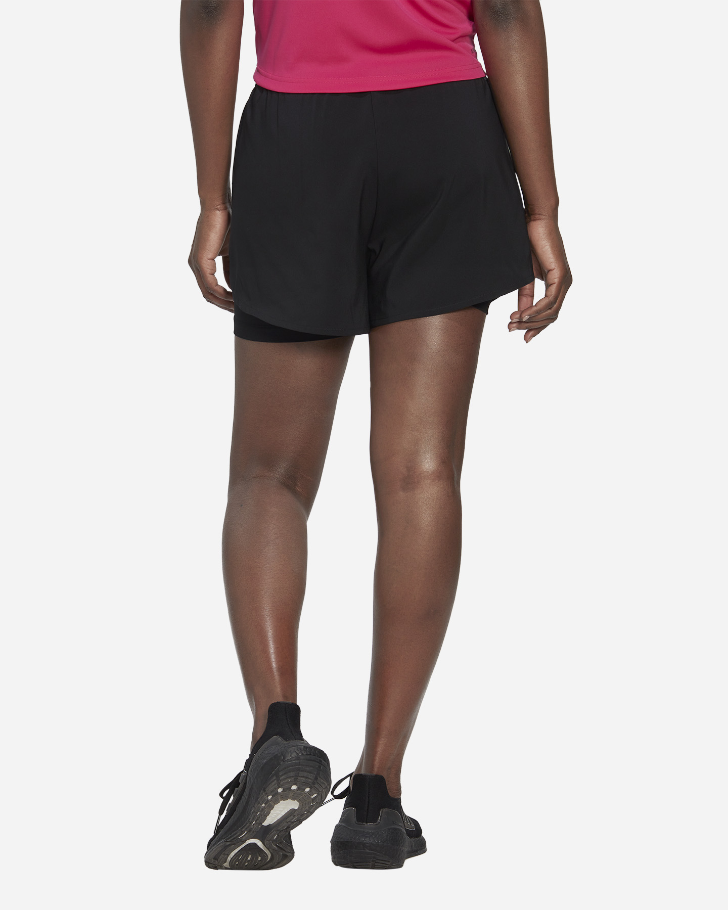 Short training ADIDAS SMALL LOGO W - Nero - 2 | Cisalfa Sport