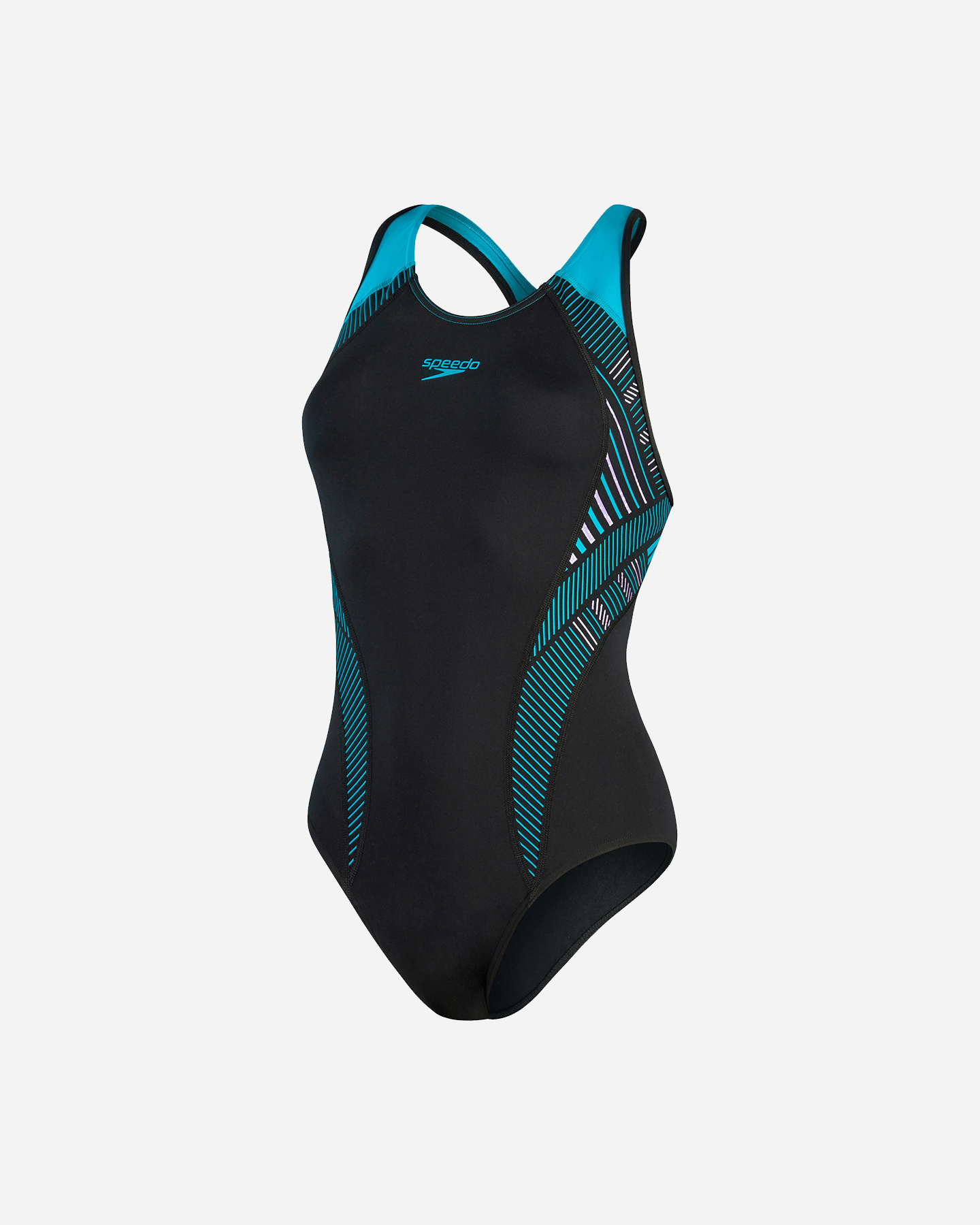 Costume piscina SPEEDO PLACEMENT LANEBACK W - Nero - 0 | Cisalfa Sport