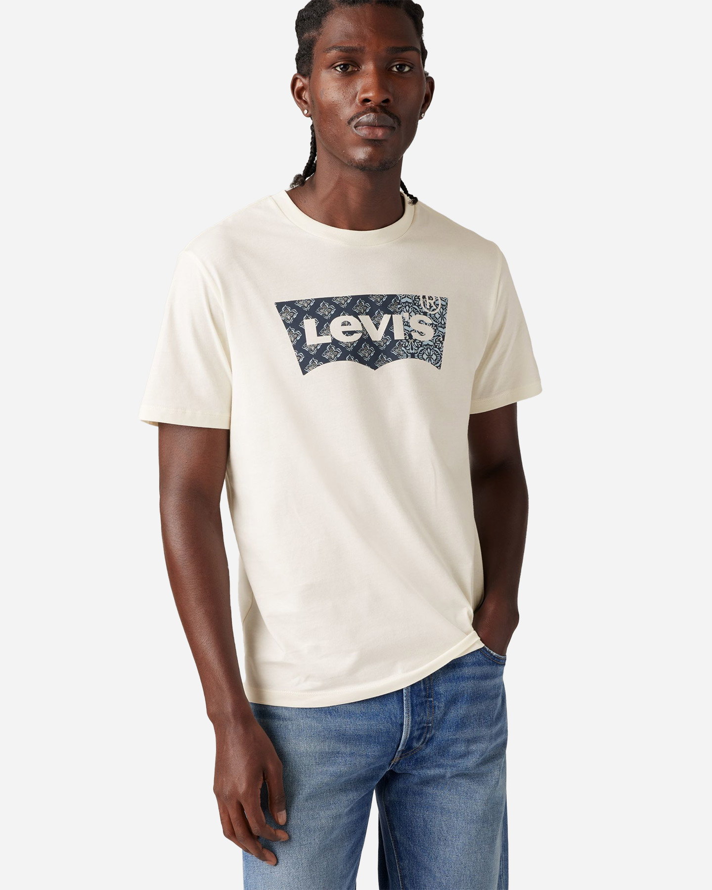 T-shirt LEVI'S BATWING BANDANA M - Bianco - 2 | Cisalfa Sport