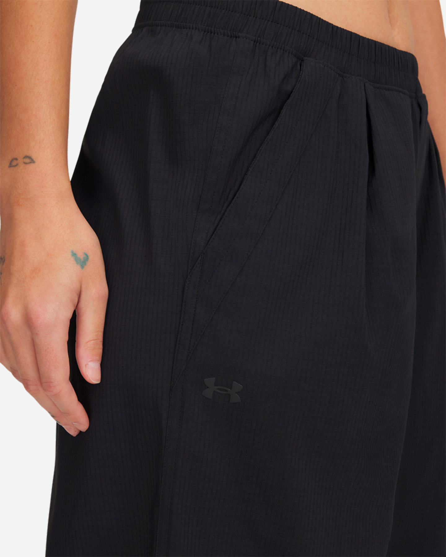 Pantalone UNDER ARMOUR PARACHUTE W - Nero - 3 | Cisalfa Sport