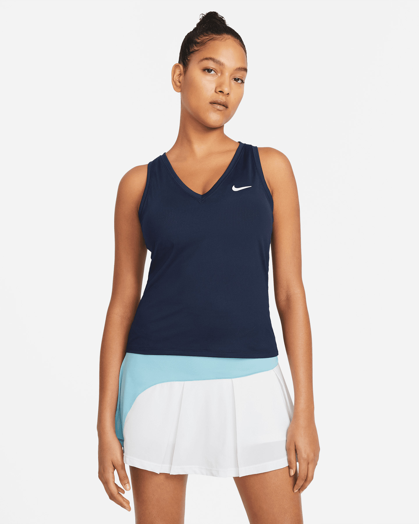 T-shirt tennis NIKE DRI FIT VICTORY W - Blu - 0 | Cisalfa Sport