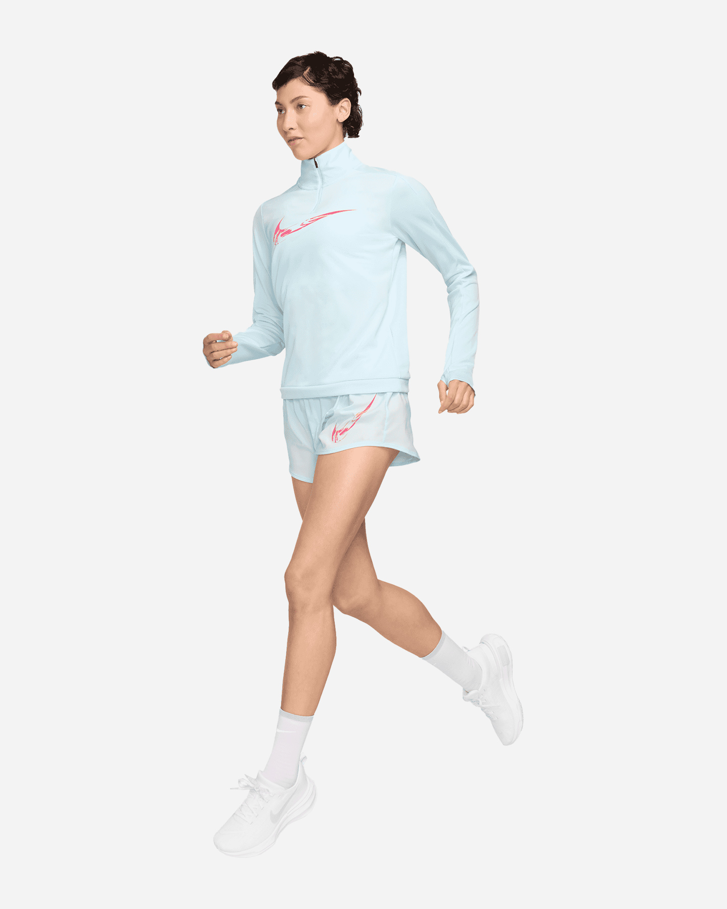 Maglia running NIKE MID SWOOSH W - 3 | Cisalfa Sport