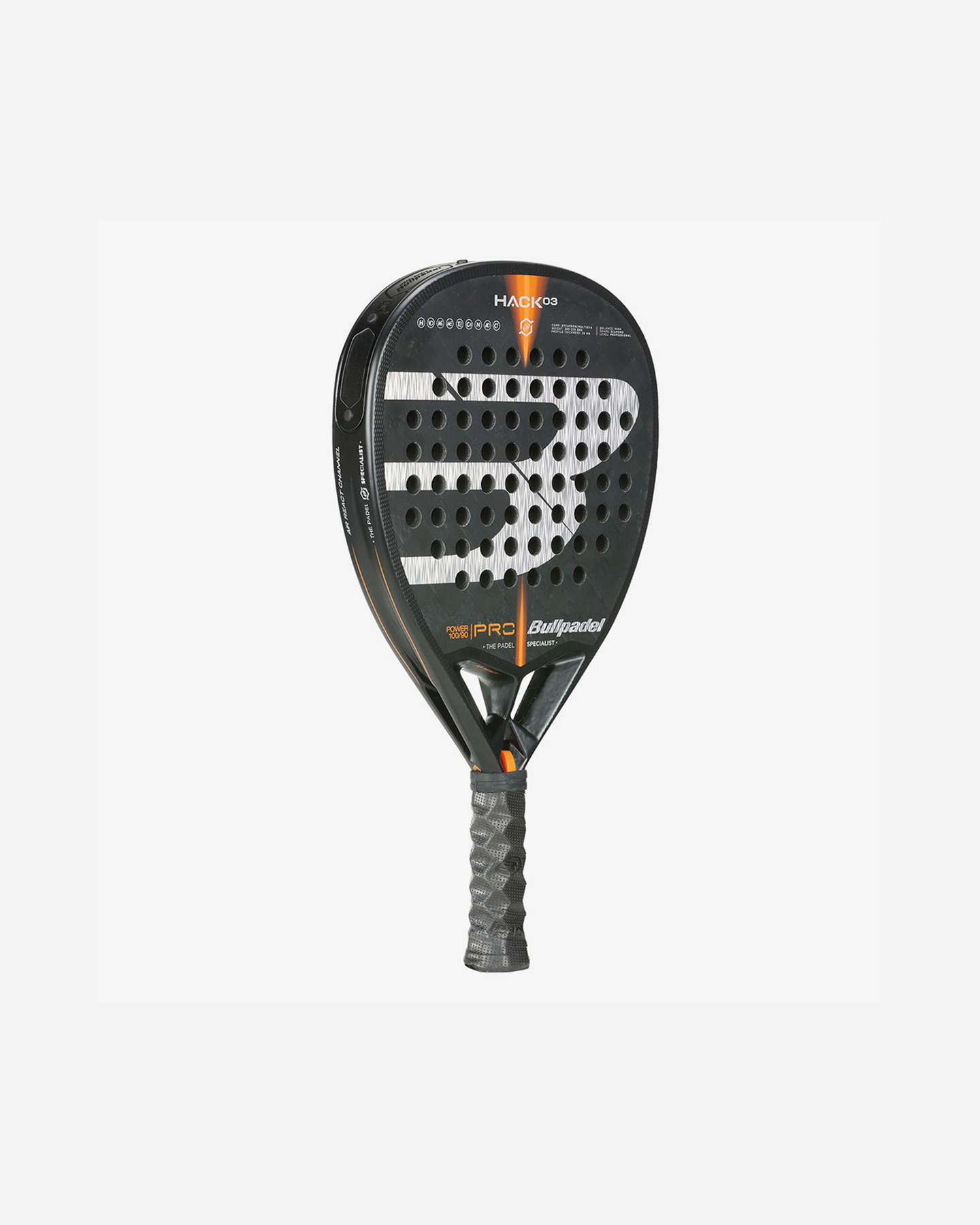 Racchetta padel performance BULLPADEL HACK 03 PADEL - Nero - 1 | Cisalfa Sport