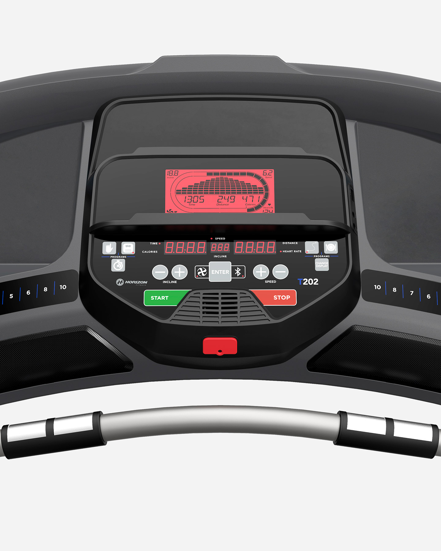 Tapis roulant HORIZON FITNESS T202 - S4085637-1 - 3 | Cisalfa Sport