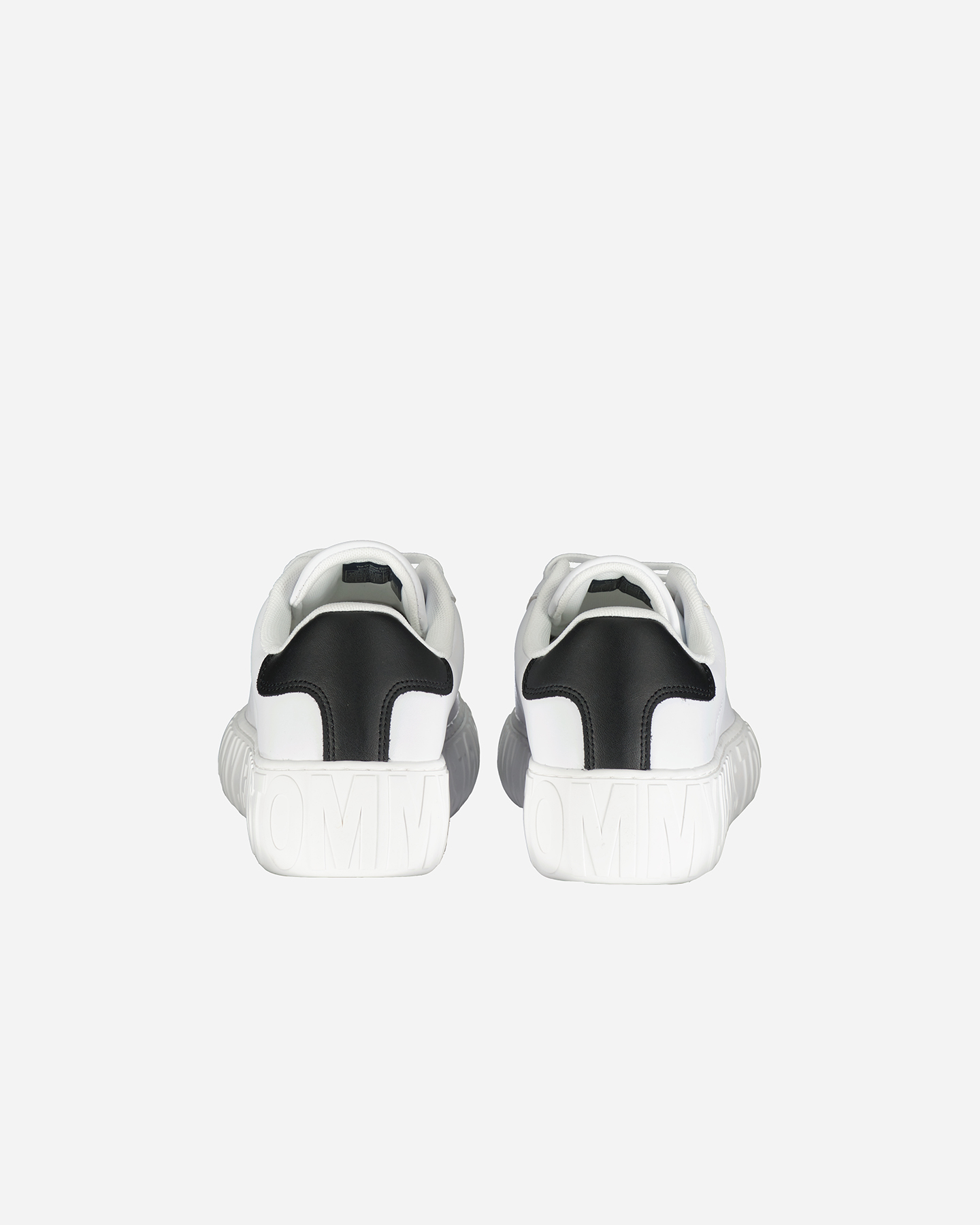 Scarpe sneakers TOMMY HILFIGER LEATHER OUTSOLE M - Bianco - 4 | Cisalfa Sport