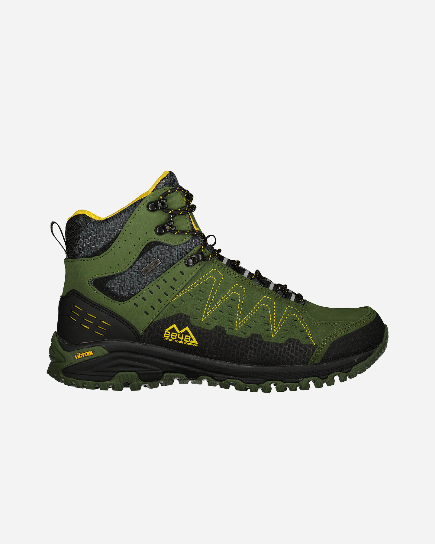 Scarpe escursionismo 8848 MID WP M - Verde - 0 | Cisalfa Sport