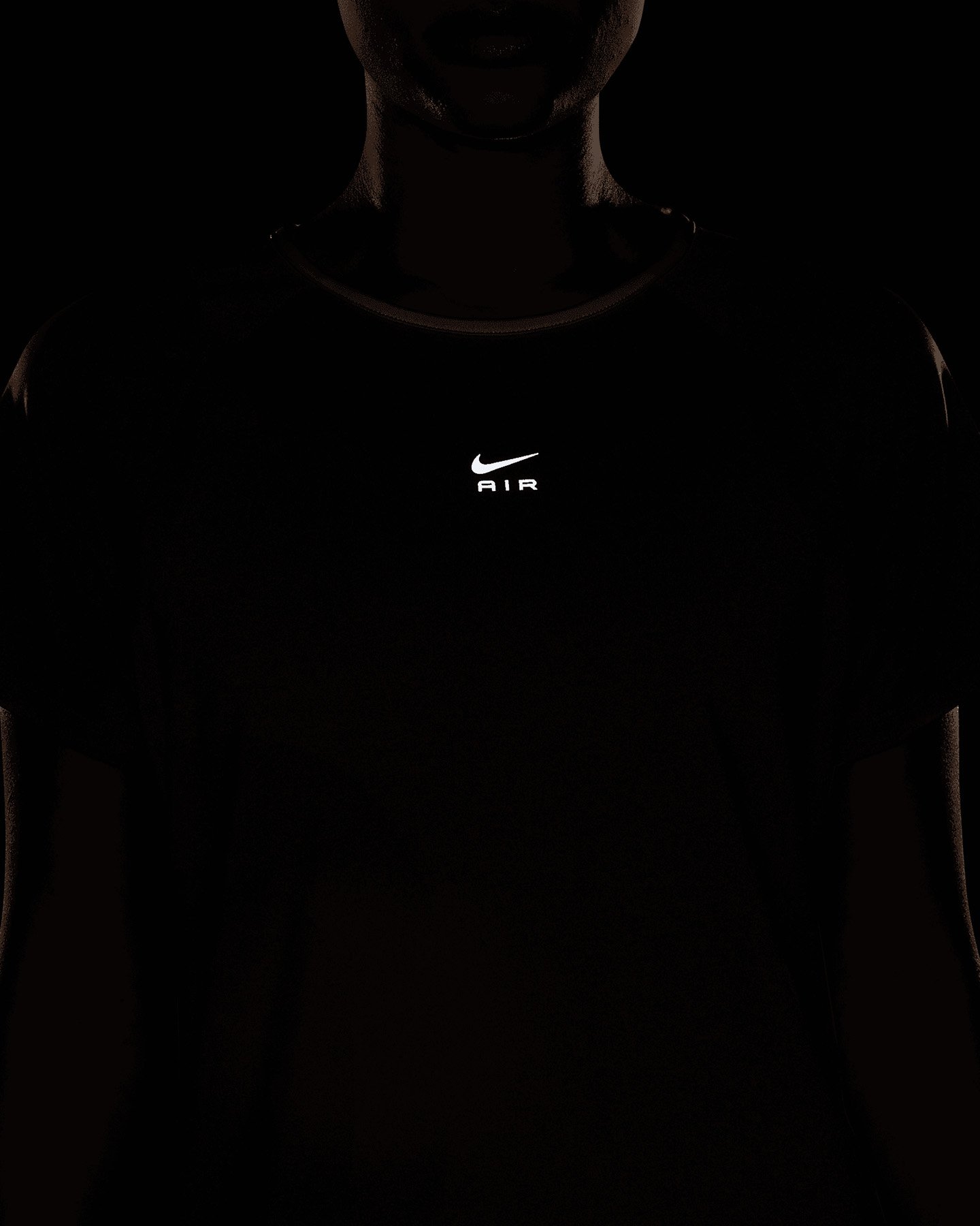 T-shirt running NIKE AIR DRI FIT W - Nero - 5 | Cisalfa Sport