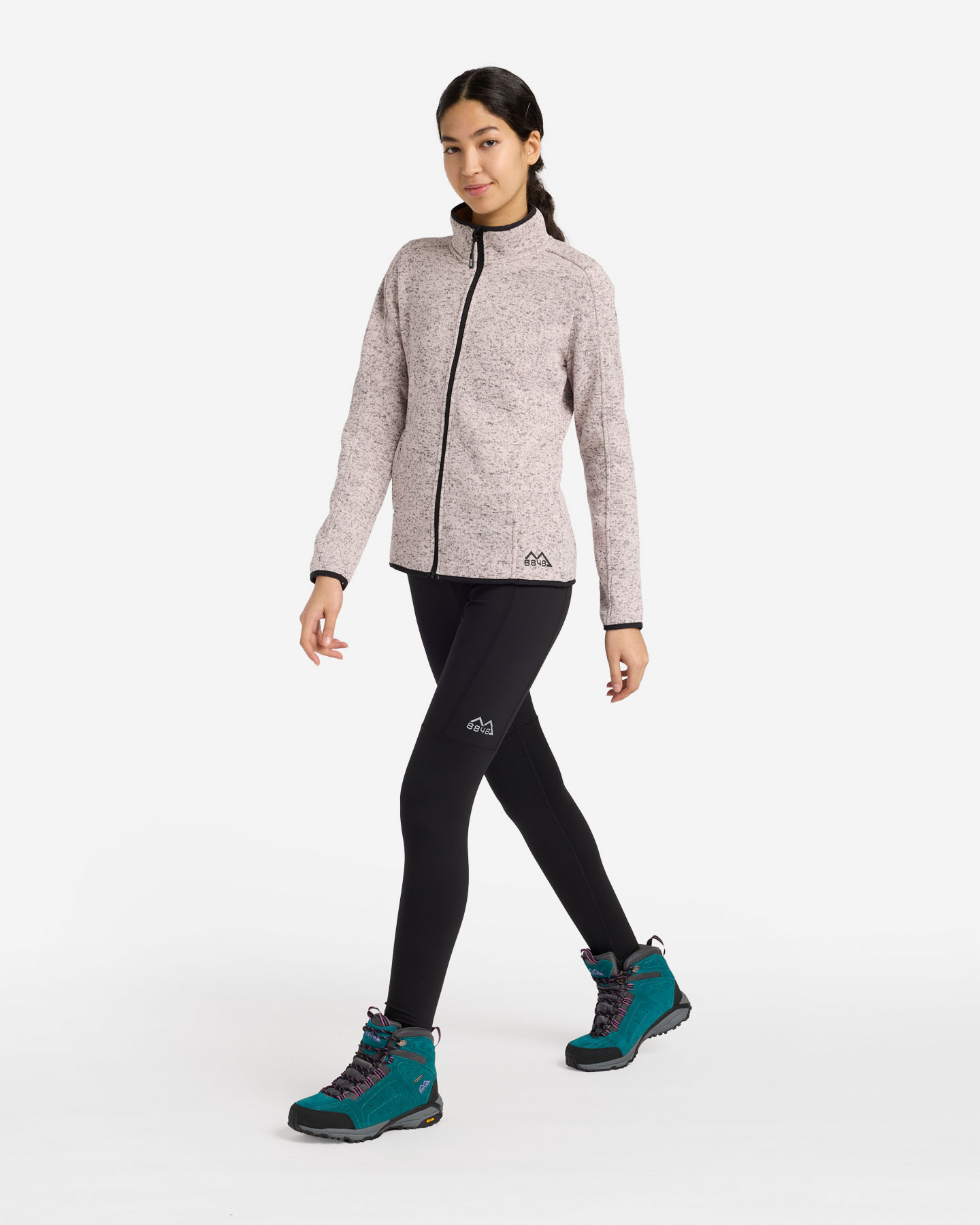 Pile 8848 MOUNTAIN ESSENTIAL W - Rosa - 3 | Cisalfa Sport