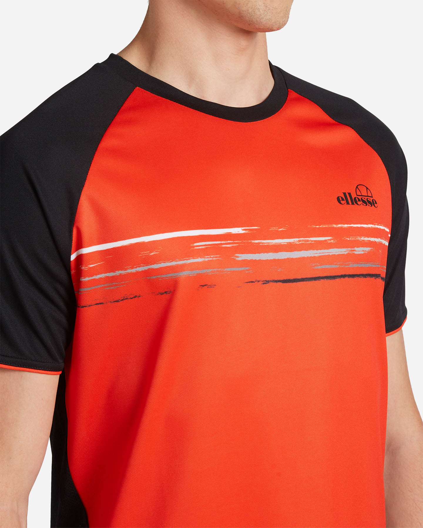 T-shirt tennis ELLESSE FIVE STRIPES M - 4 | Cisalfa Sport