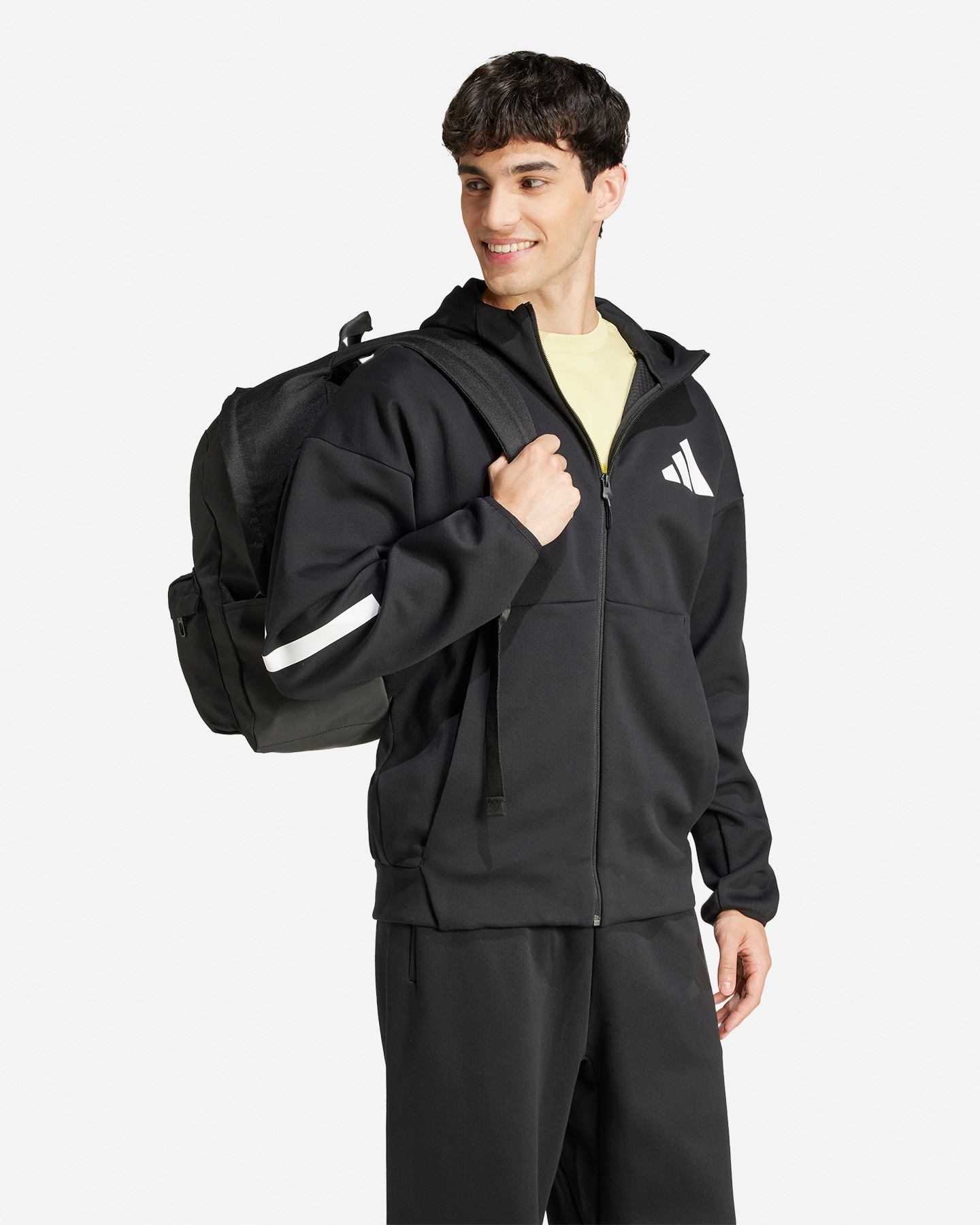 Felpa ADIDAS Z.N.E. M - Nero - 4 | Cisalfa Sport