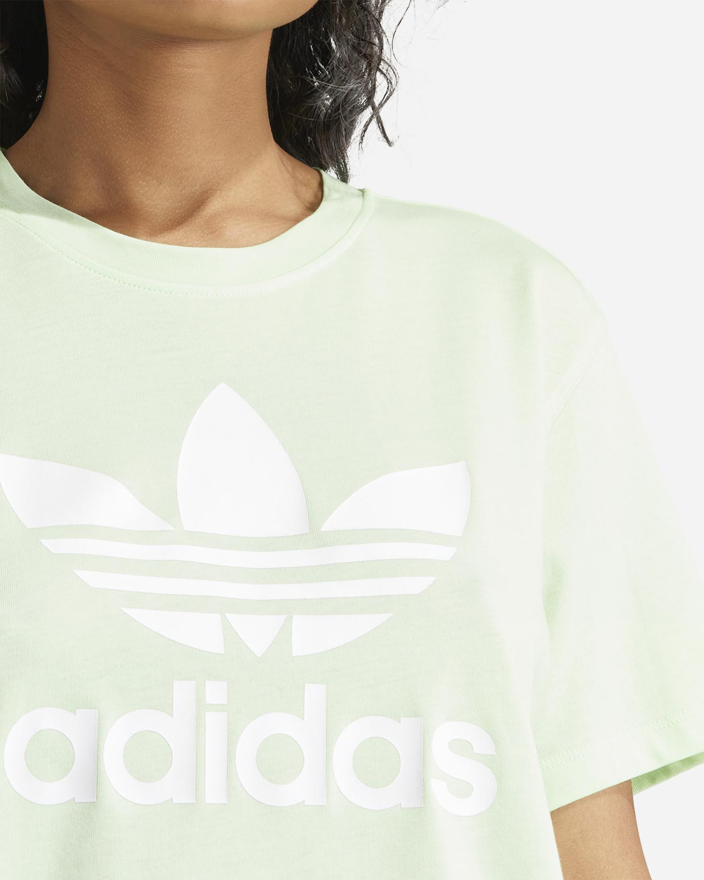 T-shirt ADIDAS ORIGINAL TREFOIL W - Verde - 4 | Cisalfa Sport