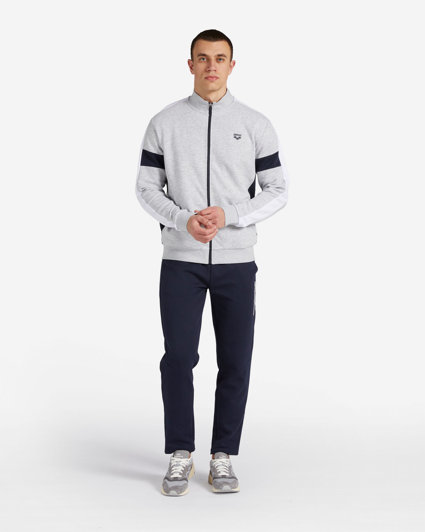 Felpa ARENA ATHLETICS M - Grigio - 1 | Cisalfa Sport