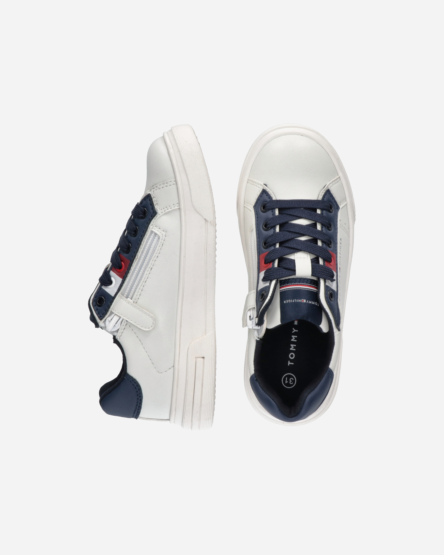 Scarpe sneakers TOMMY HILFIGER JAROBI J LOW GS JR - 4 | Cisalfa Sport