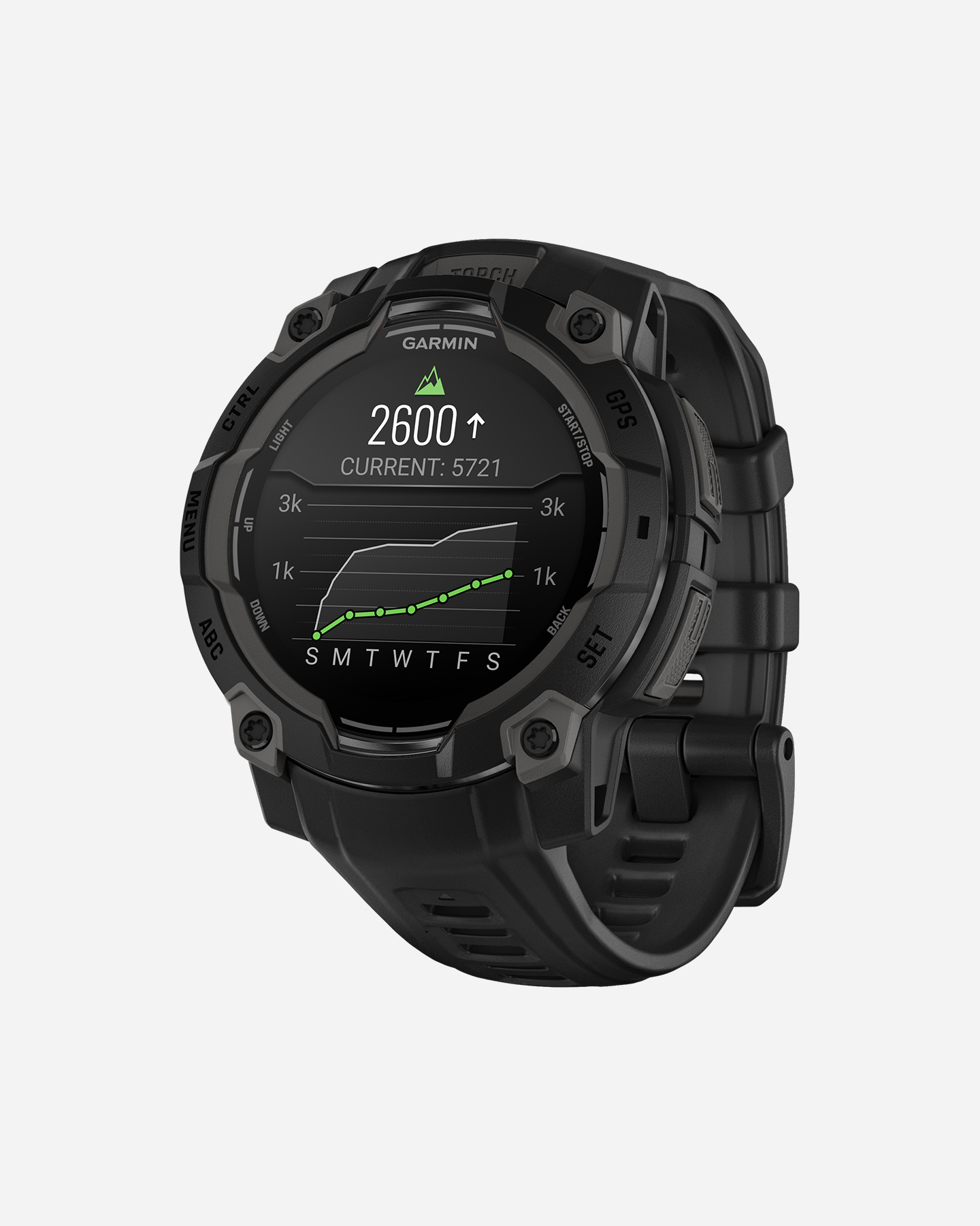 Orologio multifunzione GARMIN INSTINCT 3 45MM AMOLED - Nero - 3 | Cisalfa Sport