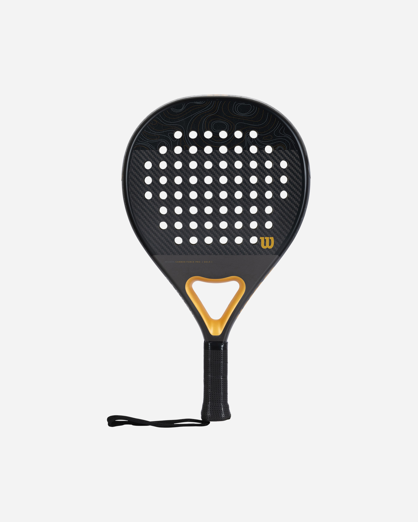 Image of Wilson Carbon Force Pro oro Padel - Racchetta Padel018