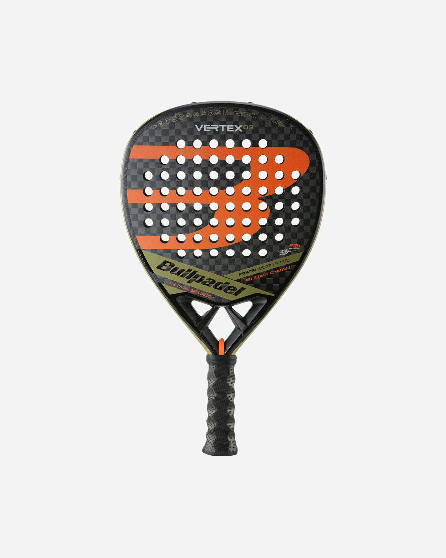 Racchetta padel performance BULLPADEL VERTEX 03 PADEL - Nero - 0 | Cisalfa Sport