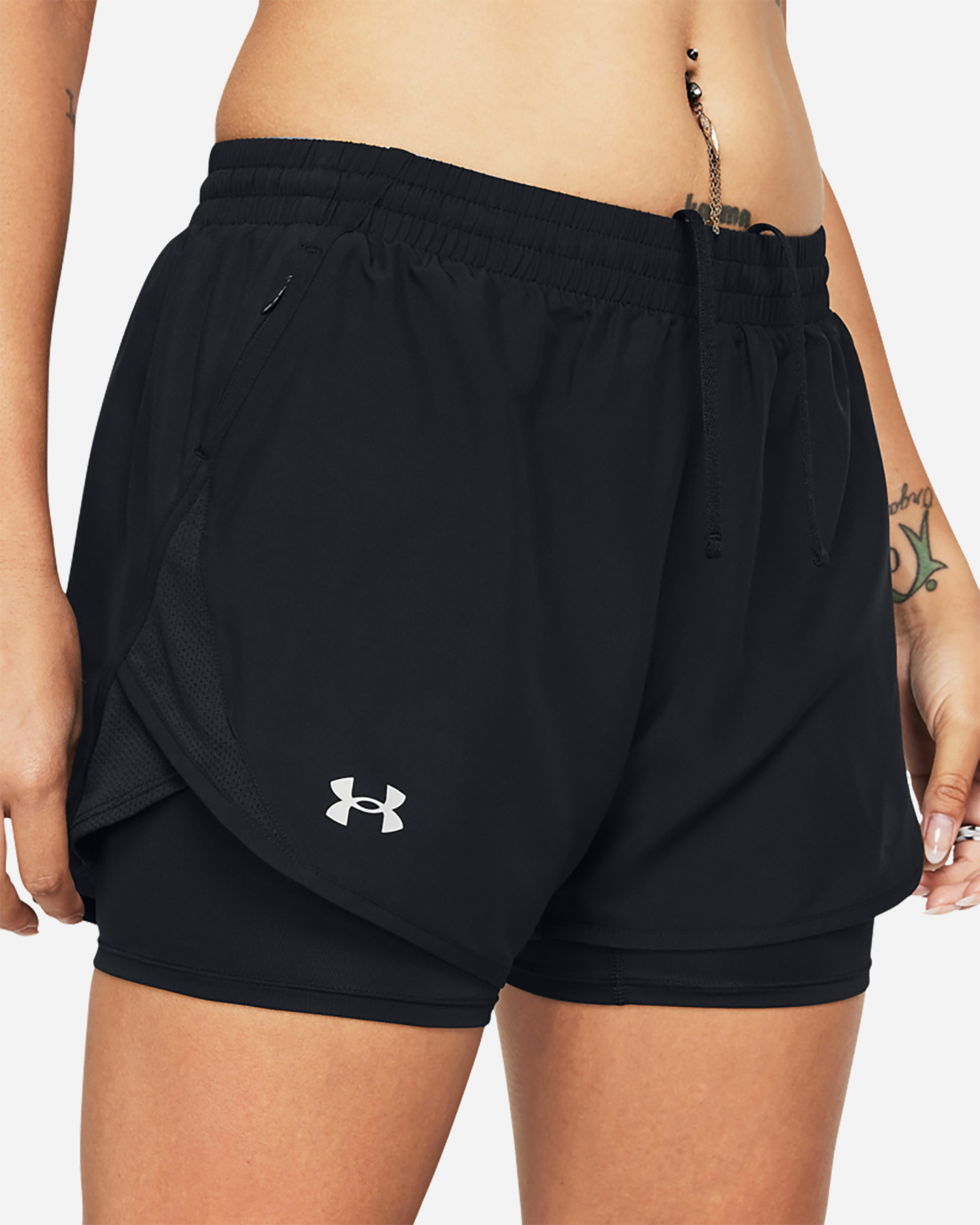 Short running UNDER ARMOUR FLY BY 2-IN-1 W - 3 | Cisalfa Sport