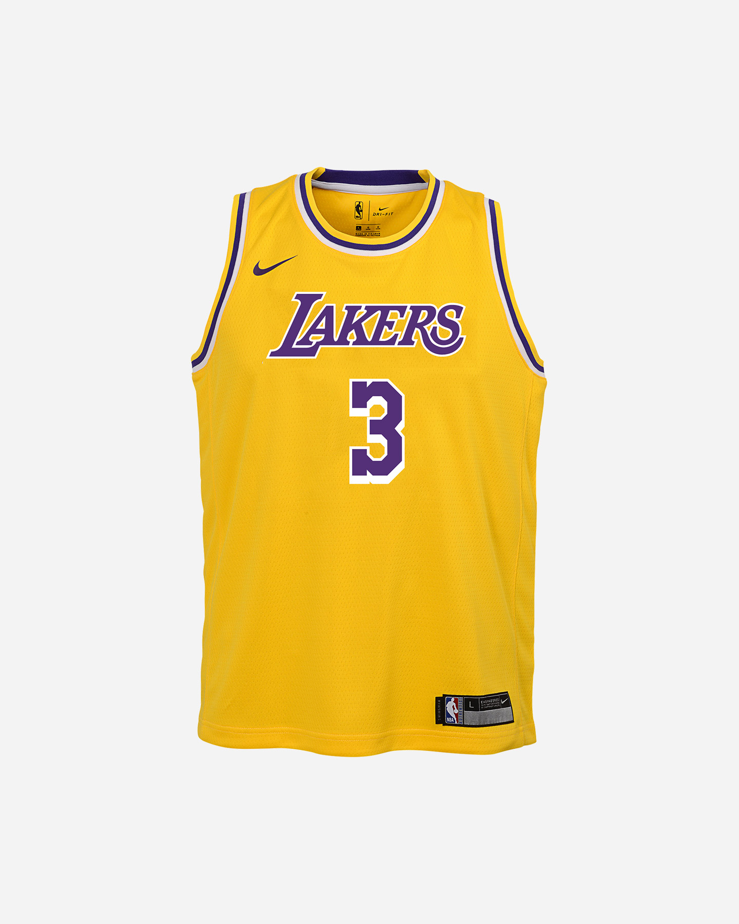 Canotta basket NIKE LOS ANGELES LAKERS DAVIS 19-20 JR - 0 | Cisalfa Sport