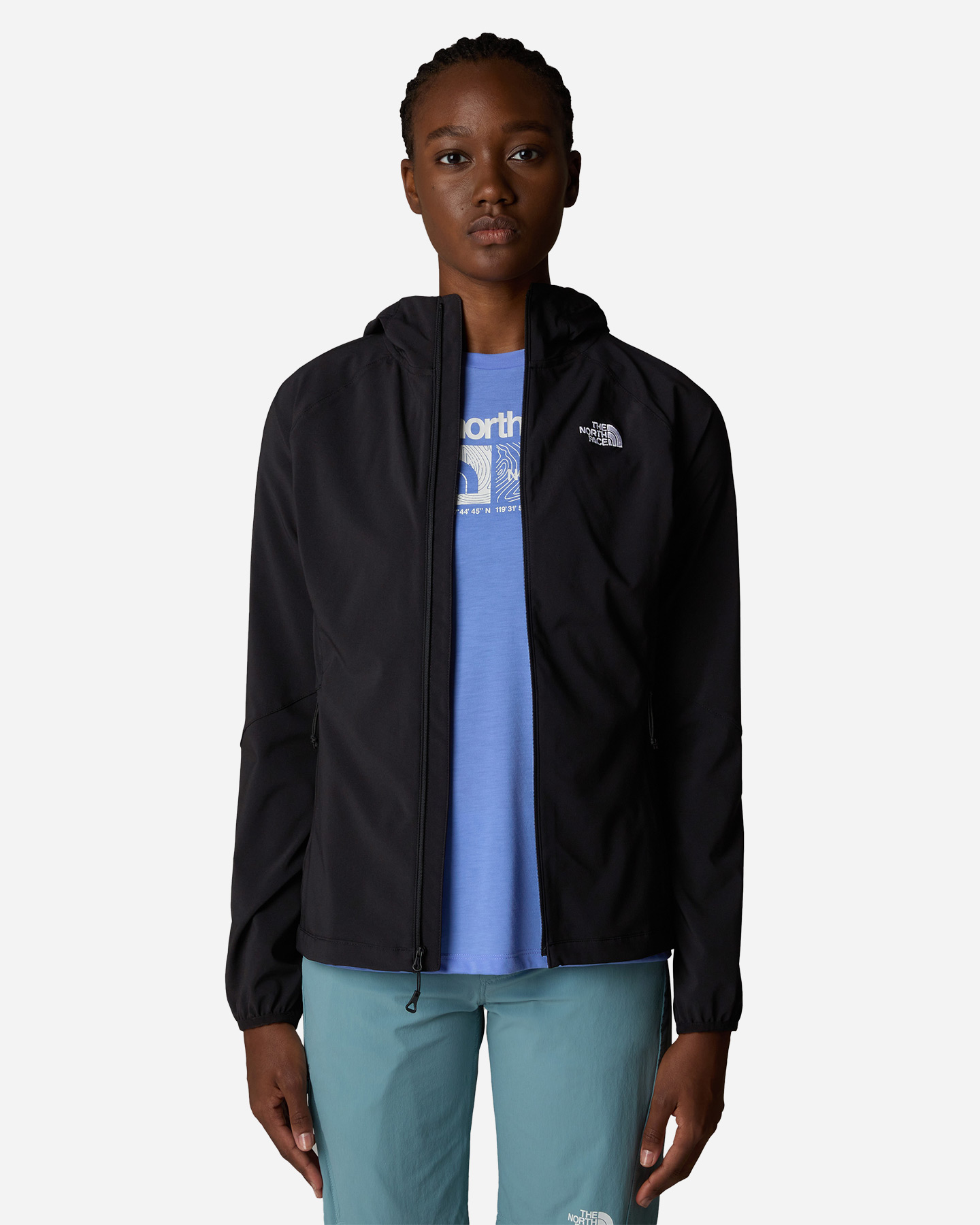 Giacca outdoor THE NORTH FACE NIMBLE W - Nero - 4 | Cisalfa Sport