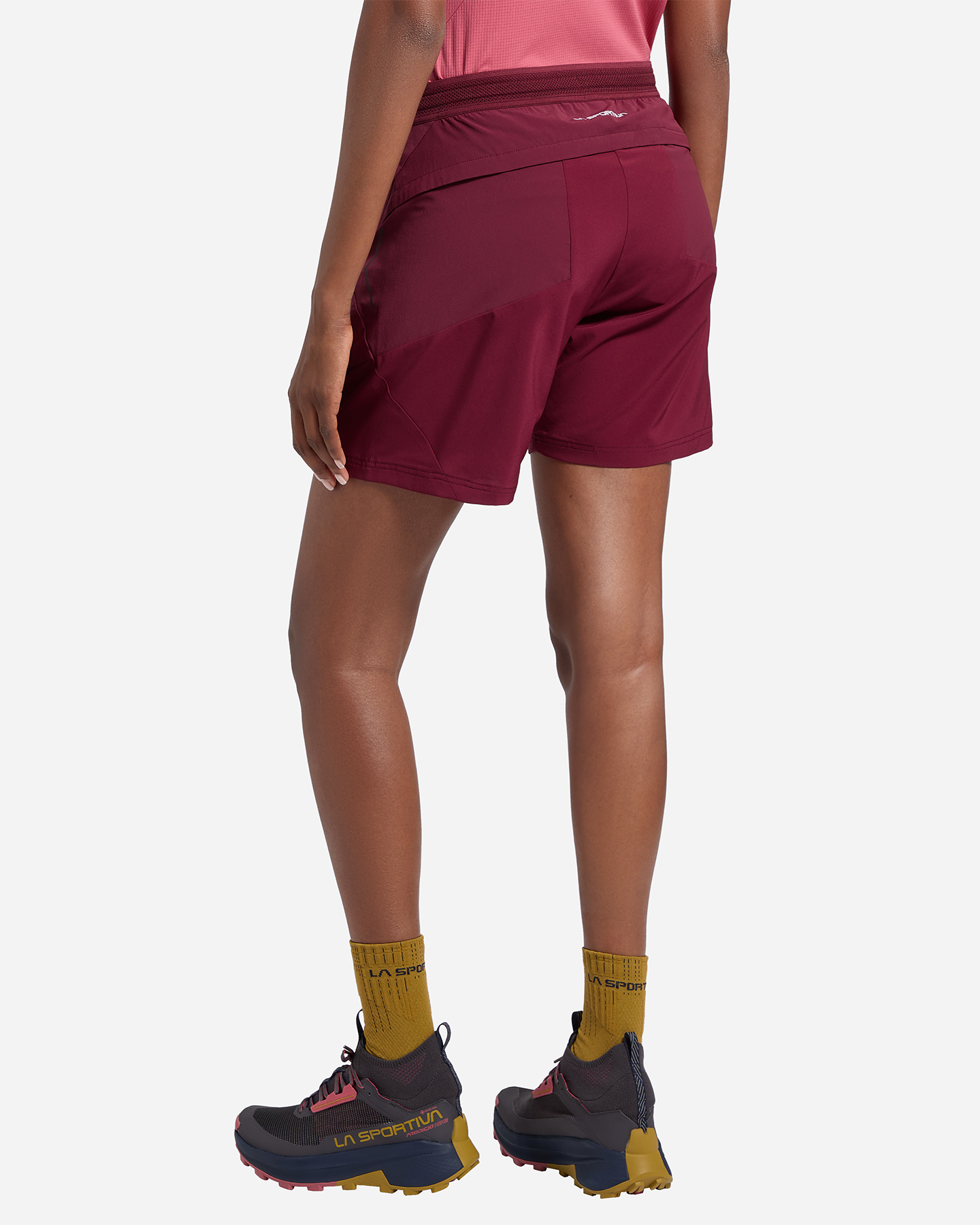 Pantaloncini LA SPORTIVA TRAIL GUARD W - Rosso - 3 | Cisalfa Sport