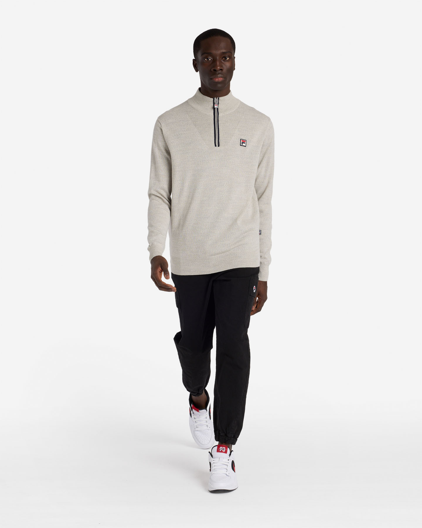 Maglione FILA CLASSIC M - Grigio - 4 | Cisalfa Sport