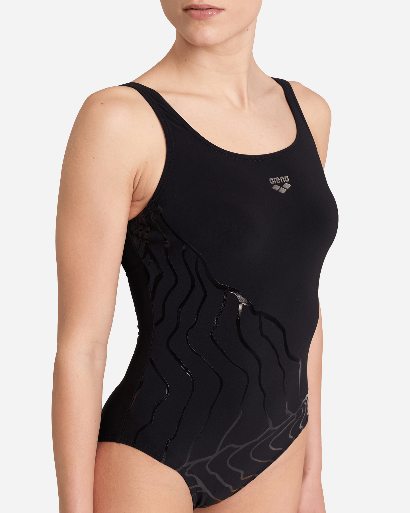 Costume piscina ARENA LUISA W - Nero - 5 | Cisalfa Sport