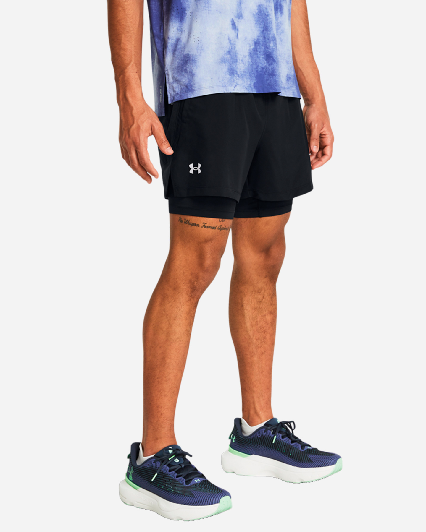 Short running UNDER ARMOUR LAUNCH 5'' 2-IN-1 M - 2 | Cisalfa Sport