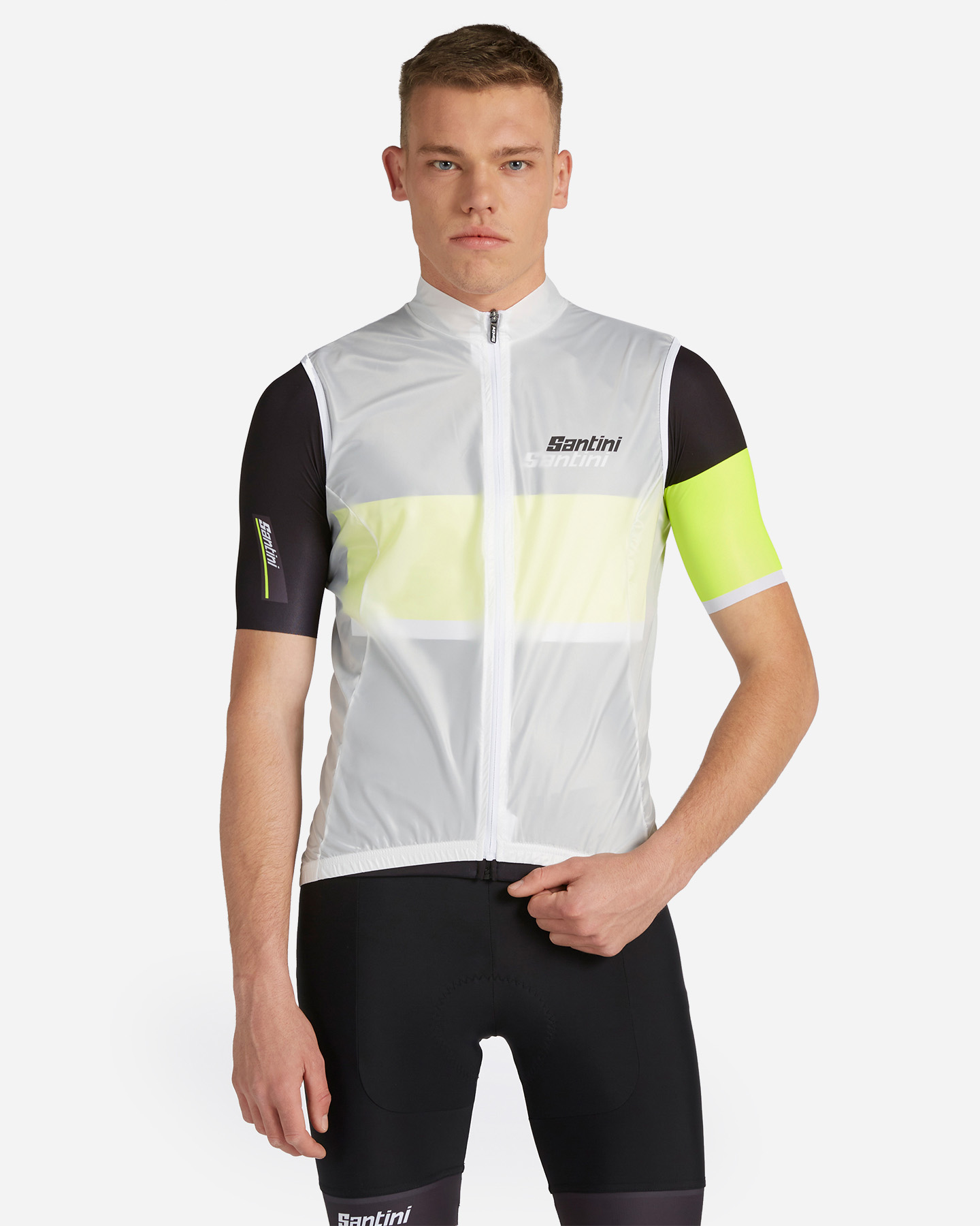 Giacca ciclismo SANTINI ANTI VENTO M - 0 | Cisalfa Sport