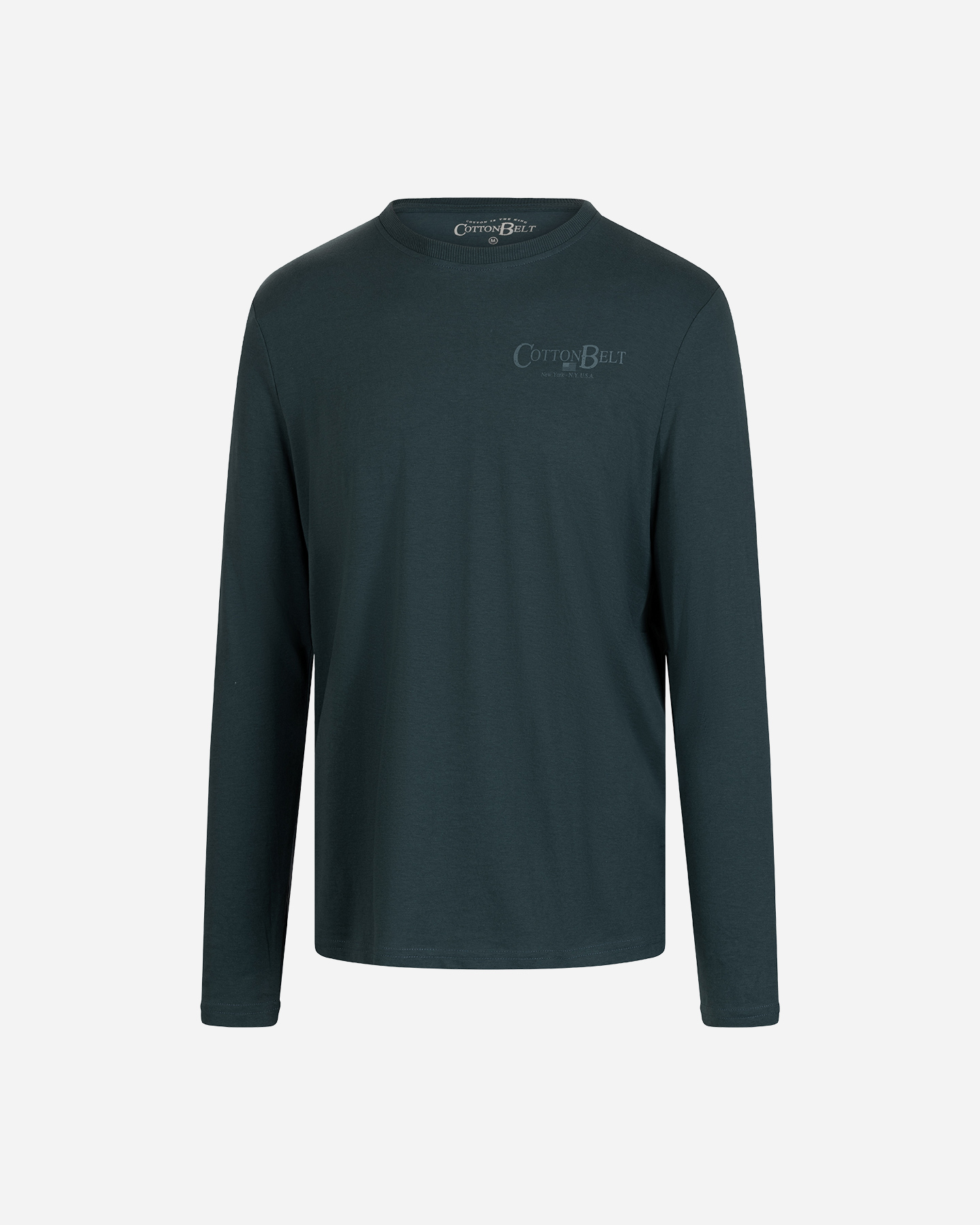 T-shirt COTTON BELT ESSENTIAL M - Verde - 5 | Cisalfa Sport