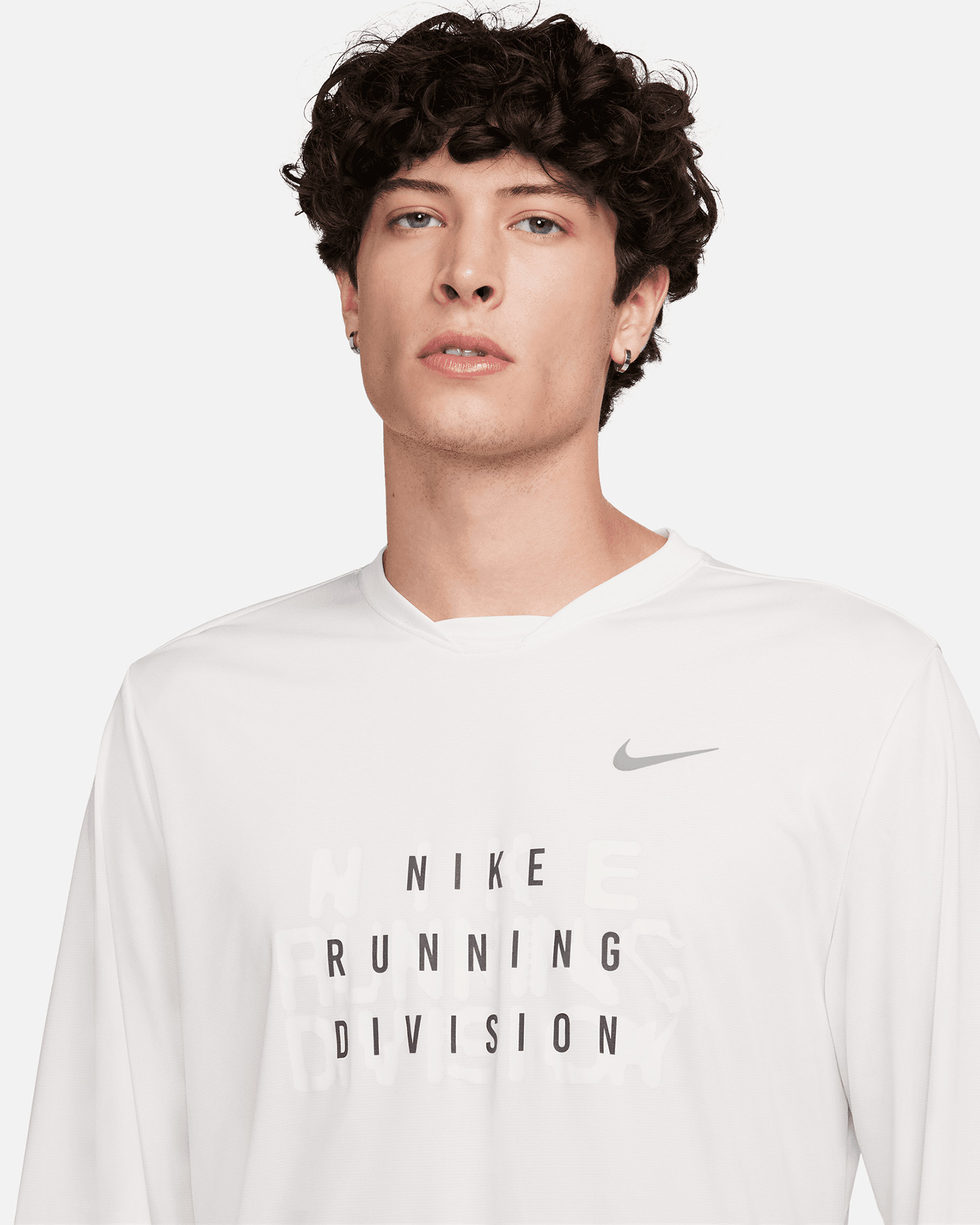Maglia running NIKE RISE 365 RD GX M - Bianco - 3 | Cisalfa Sport