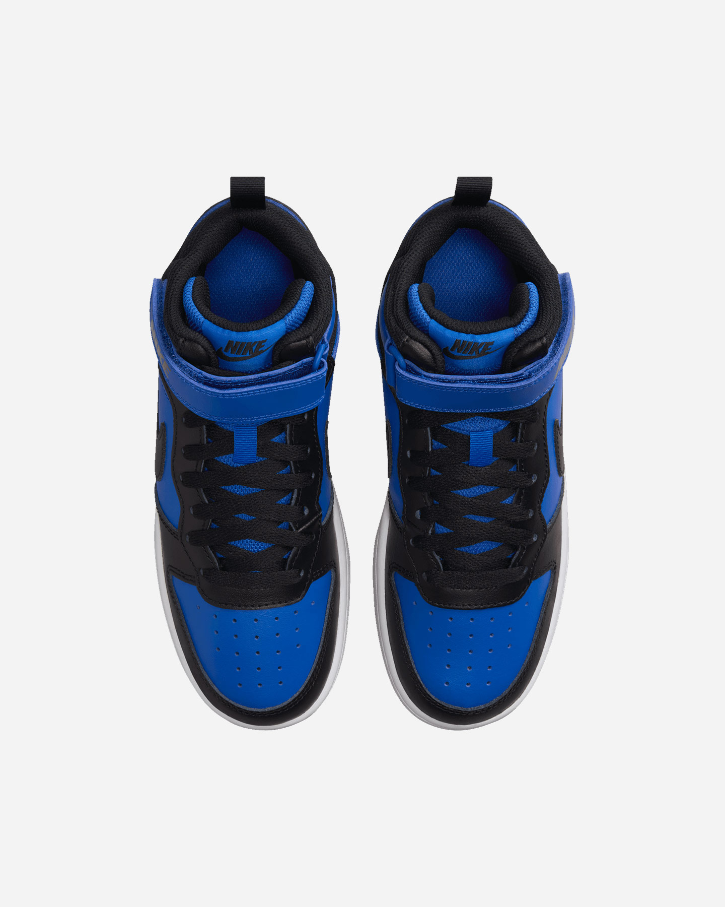 Scarpe sneakers NIKE COURT BOROUGH MID 2 GS JR - Blu royal - 3 | Cisalfa Sport