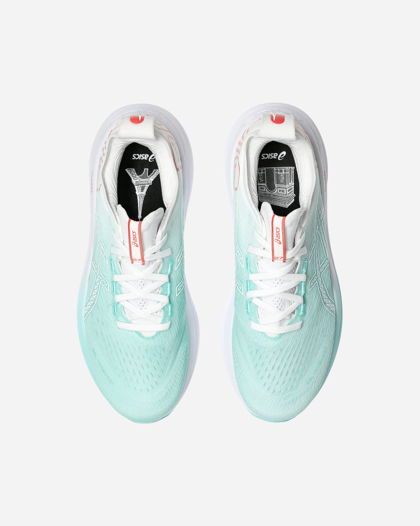 Scarpe running ASICS GEL NIMBUS 27 M - Bianco - 3 | Cisalfa Sport